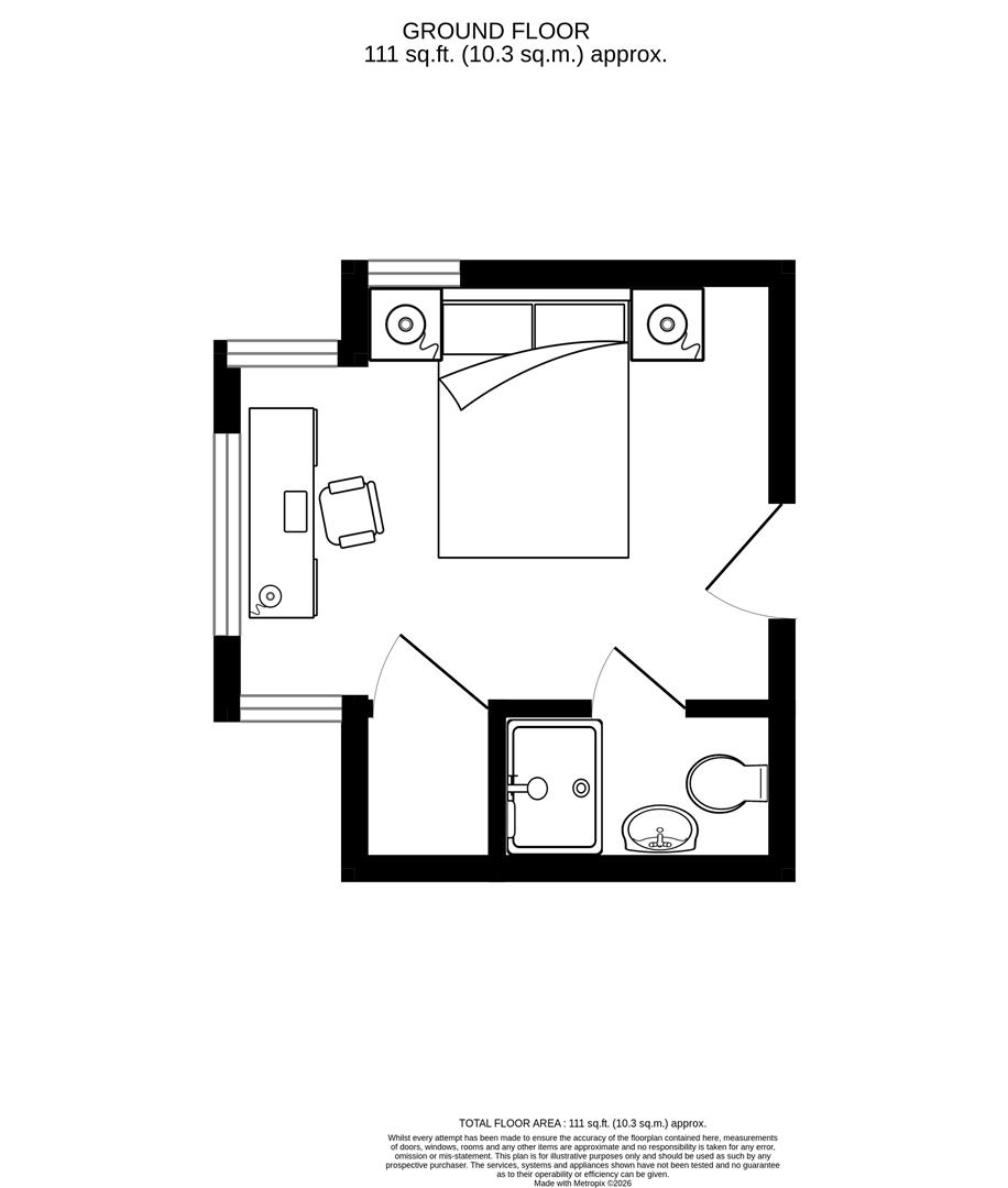 Room 2, 4, Mansfield Road, Reading floorplan