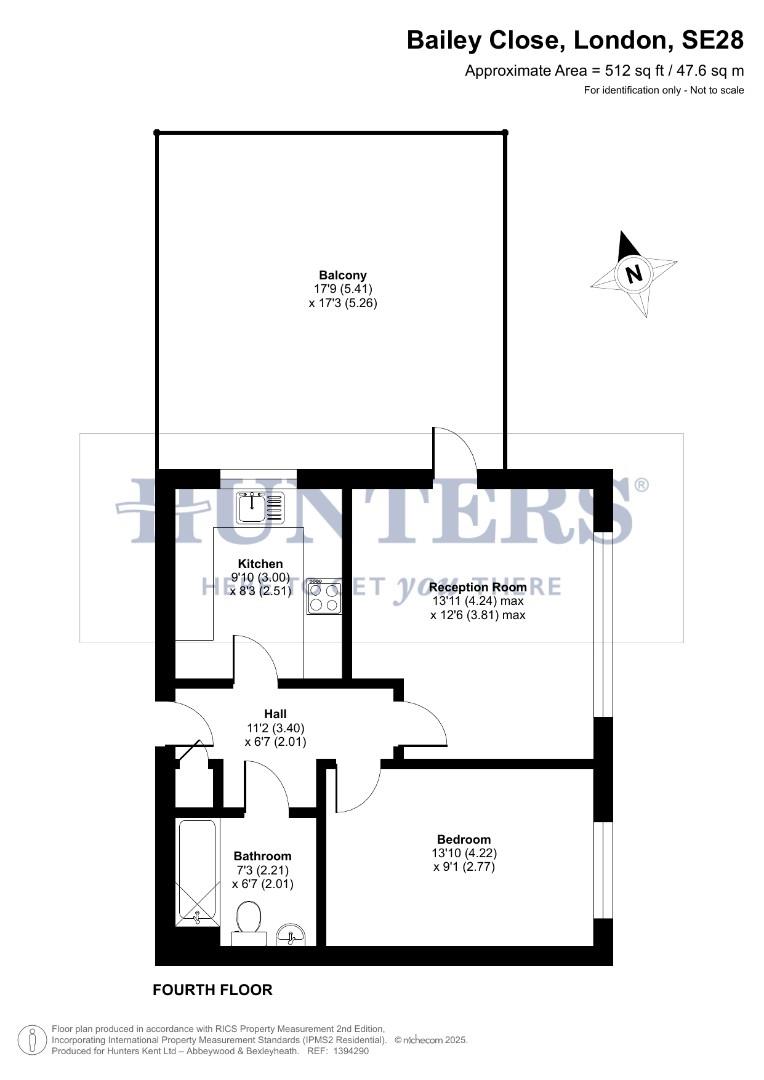 Tump House, West Thamesmead, SE28 0NS floorplan