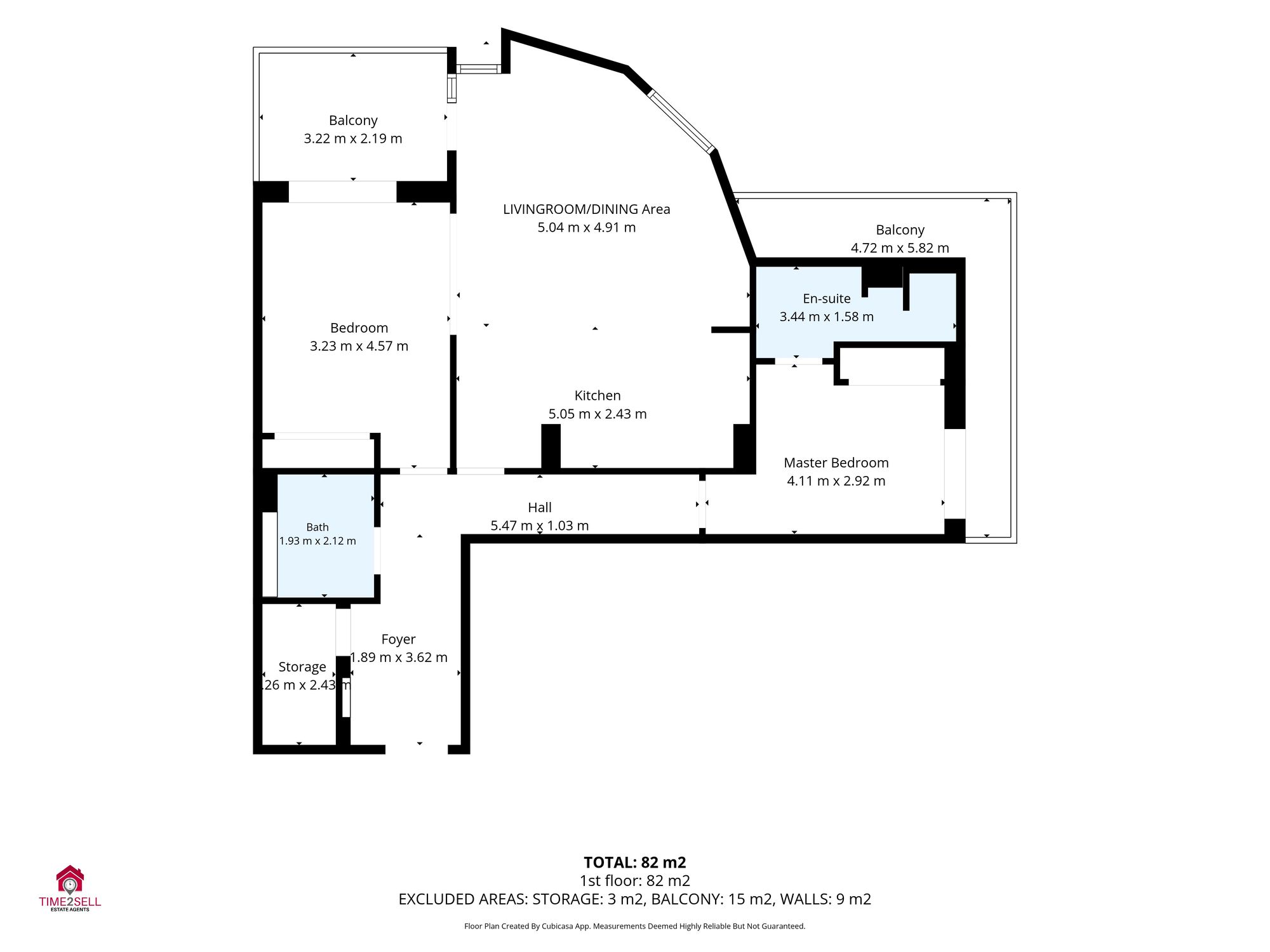 0/3 59 Rose Street, Glasgow floorplan