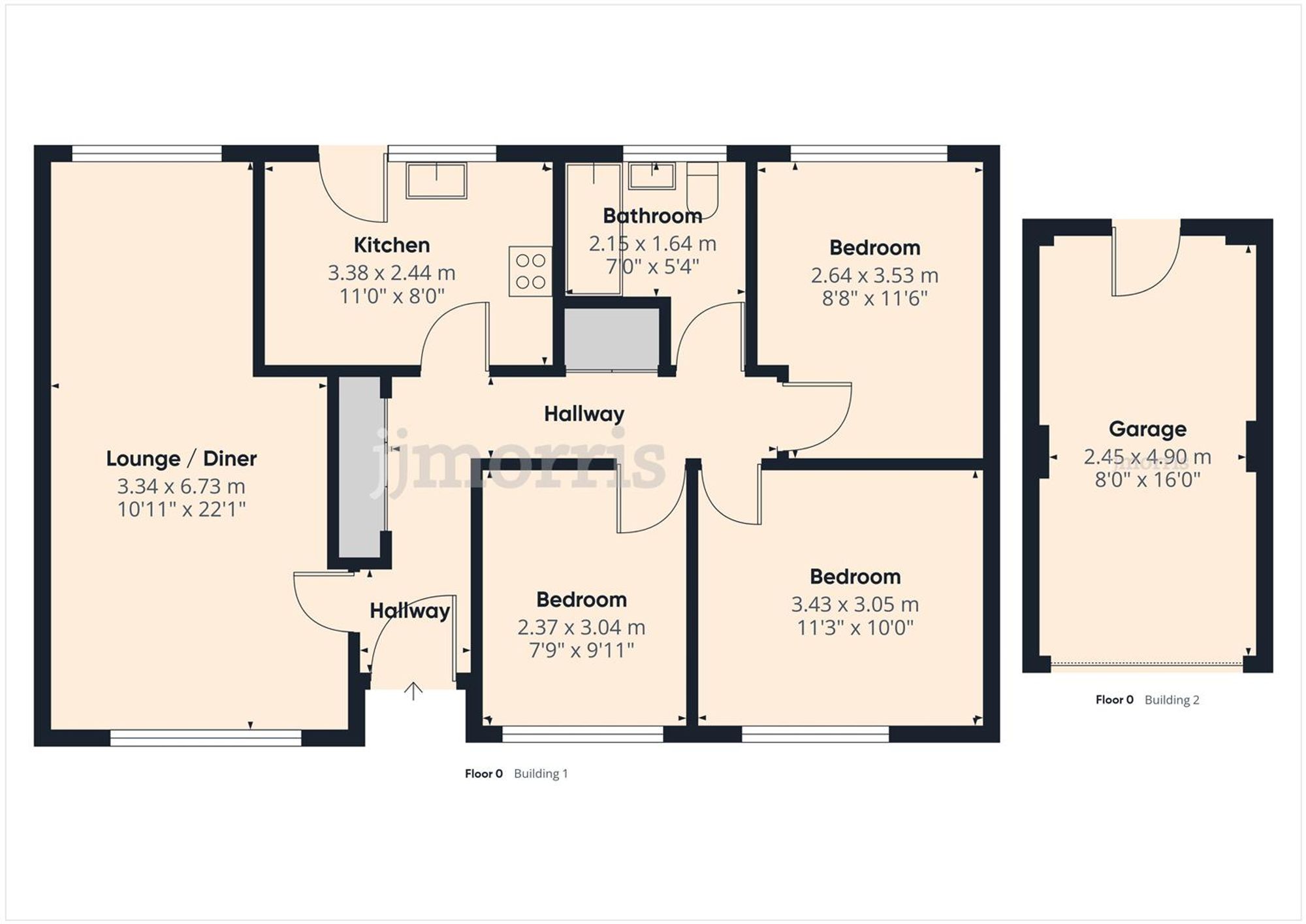 10 Sentence Gardens, Narberth floorplan
