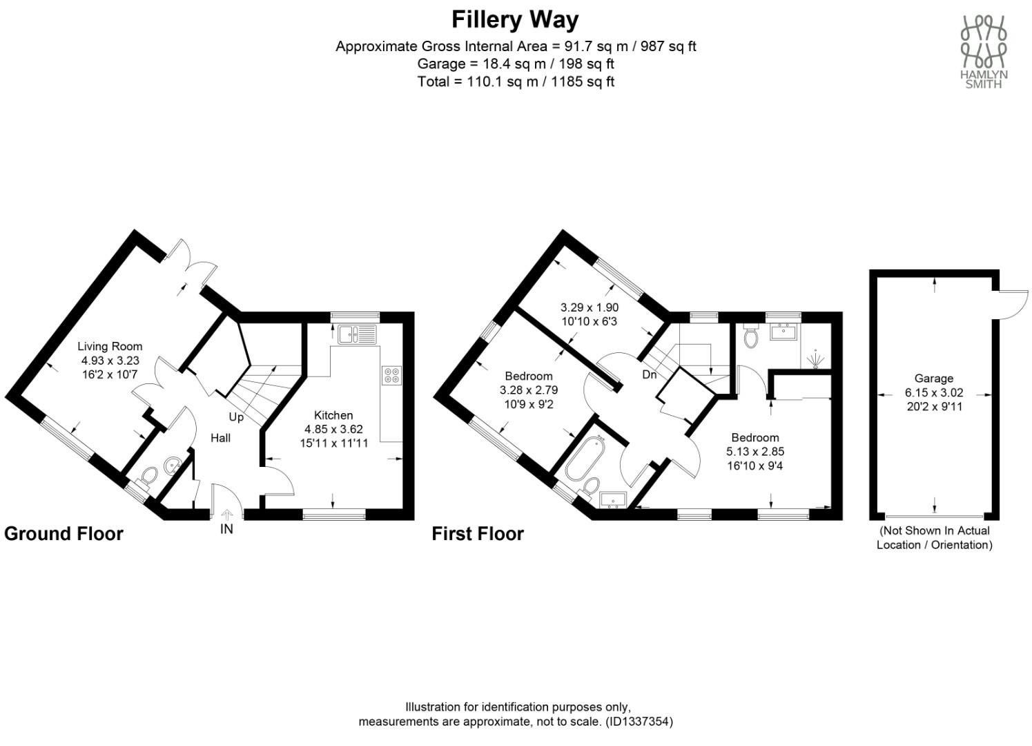 19, Fillery Way, Henfield floorplan