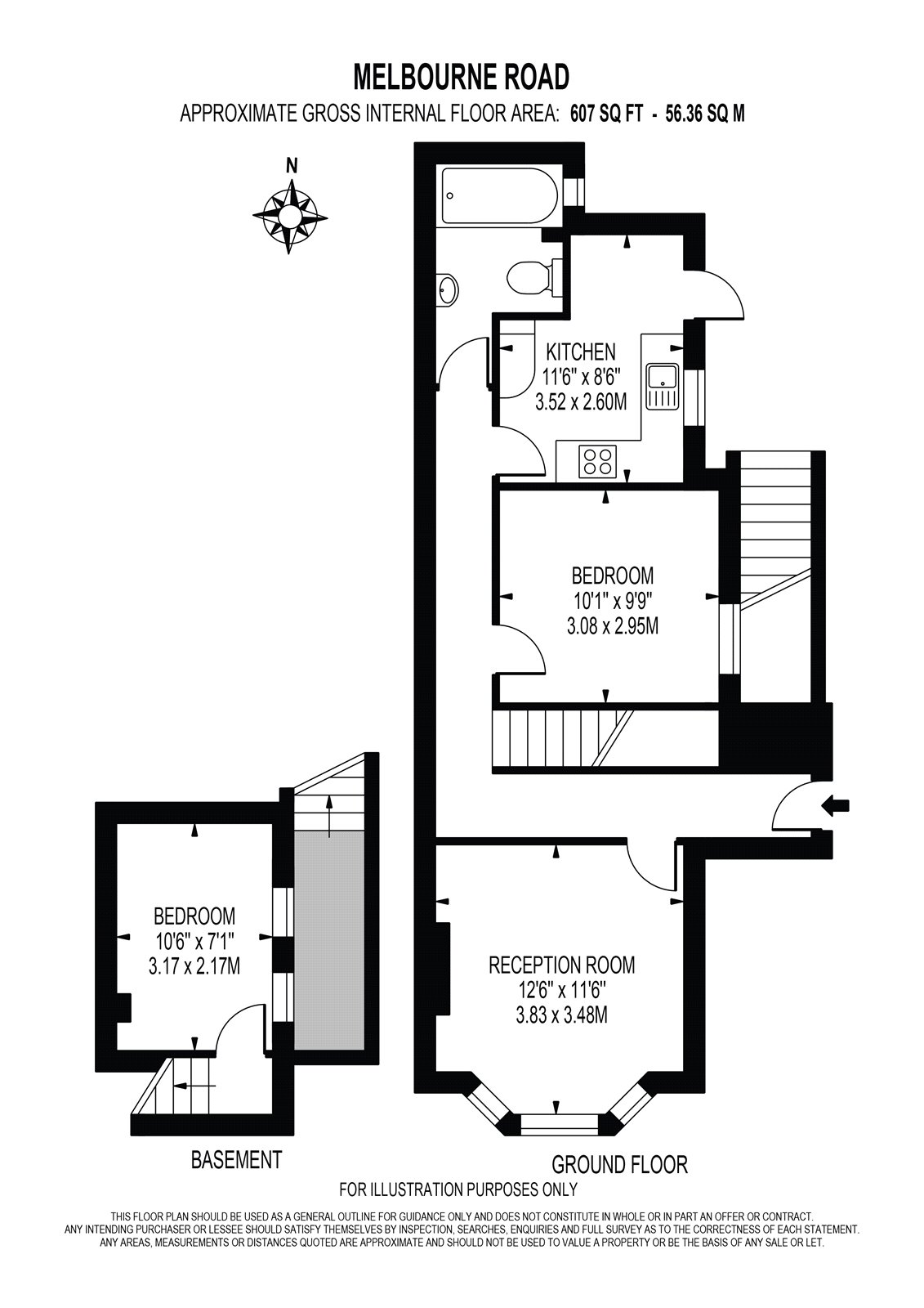 2 Bedrooms Maisonette for sale in Melbourne Road, Wallington SM6