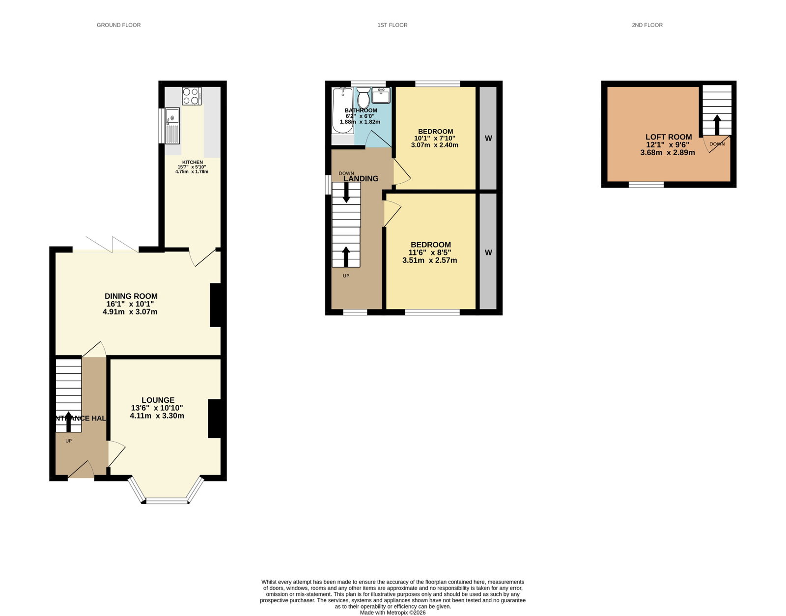 36, Cecil Avenue, Sheerness floorplan