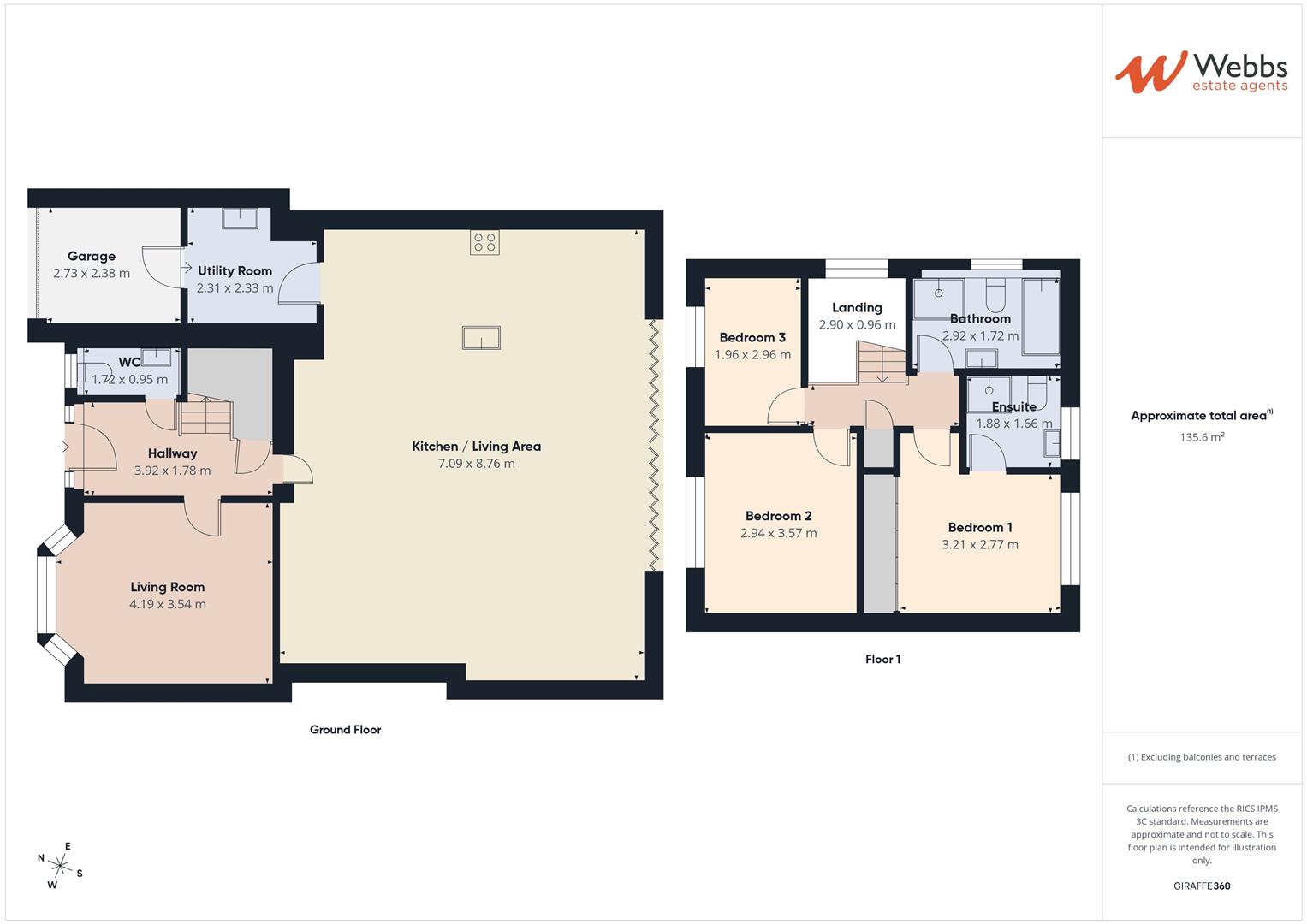 4, Chestnut Close, Rugeley floorplan