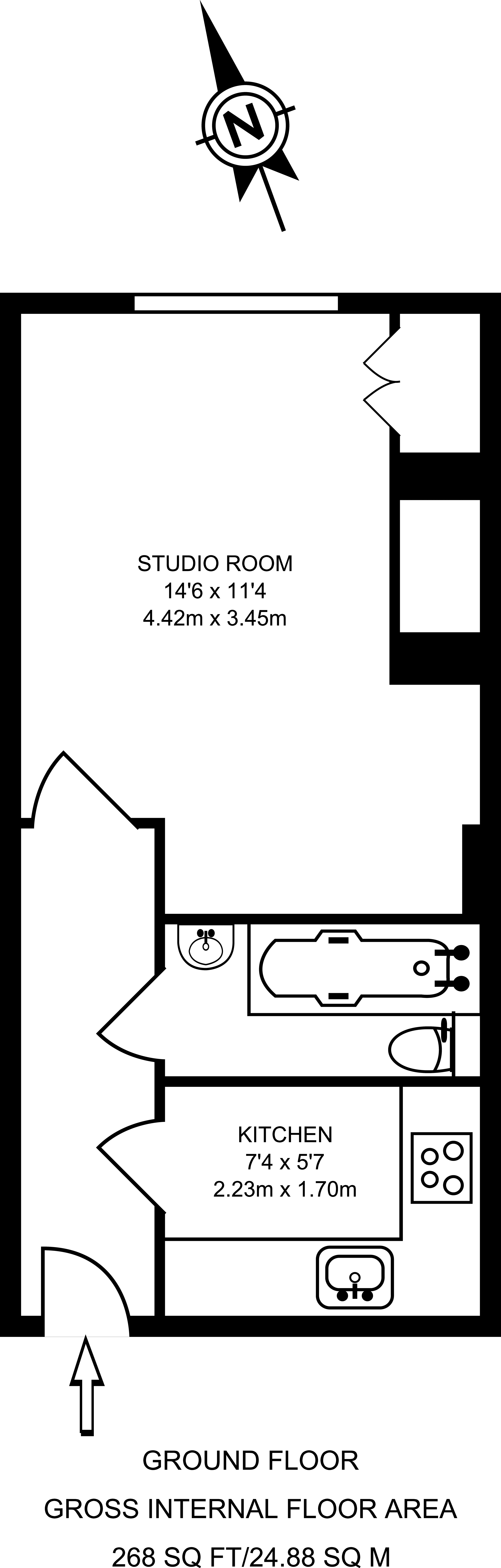 0 Bedrooms Studio to rent in Gatliff Close, Pimlico SW1W