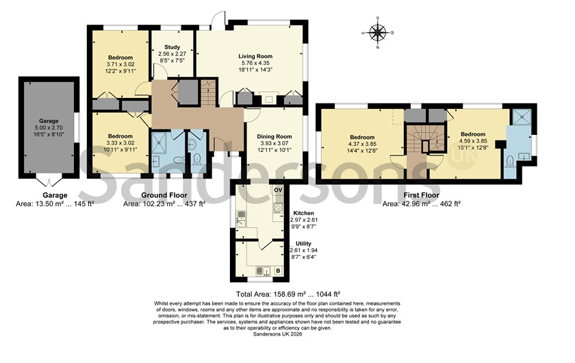 Hyfield, Top Street, Shepton Mallet floorplan