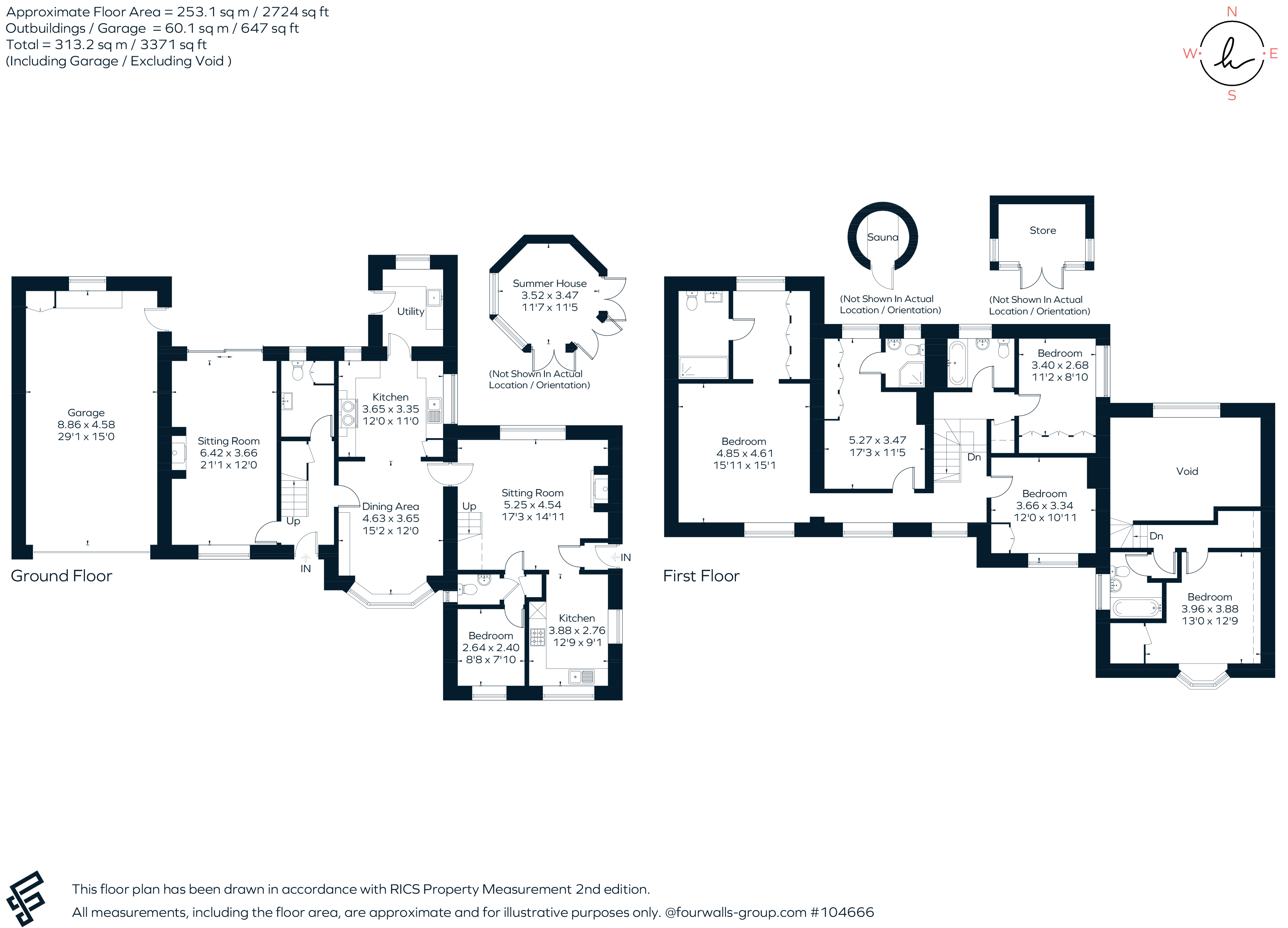 Hillside, Cirencester Road, Minchinhampton floorplan