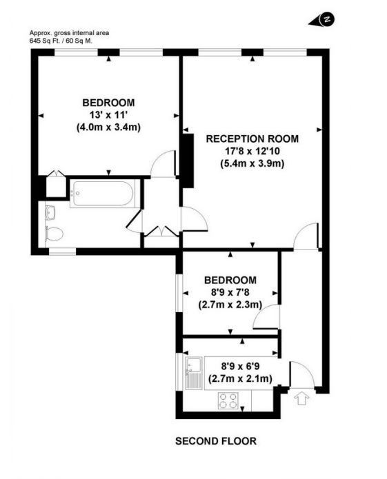 2 Bedrooms Flat to rent in Brompton Road, South Kensington SW3