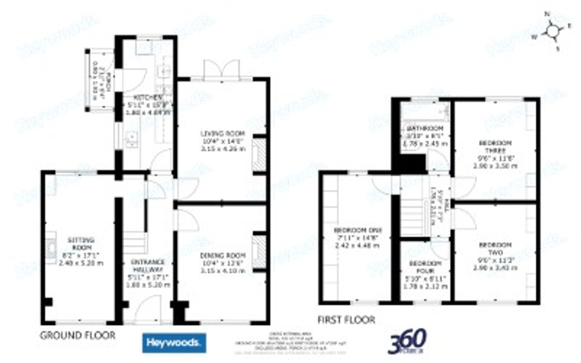1 Kenilworth Grove, Newcastle floorplan