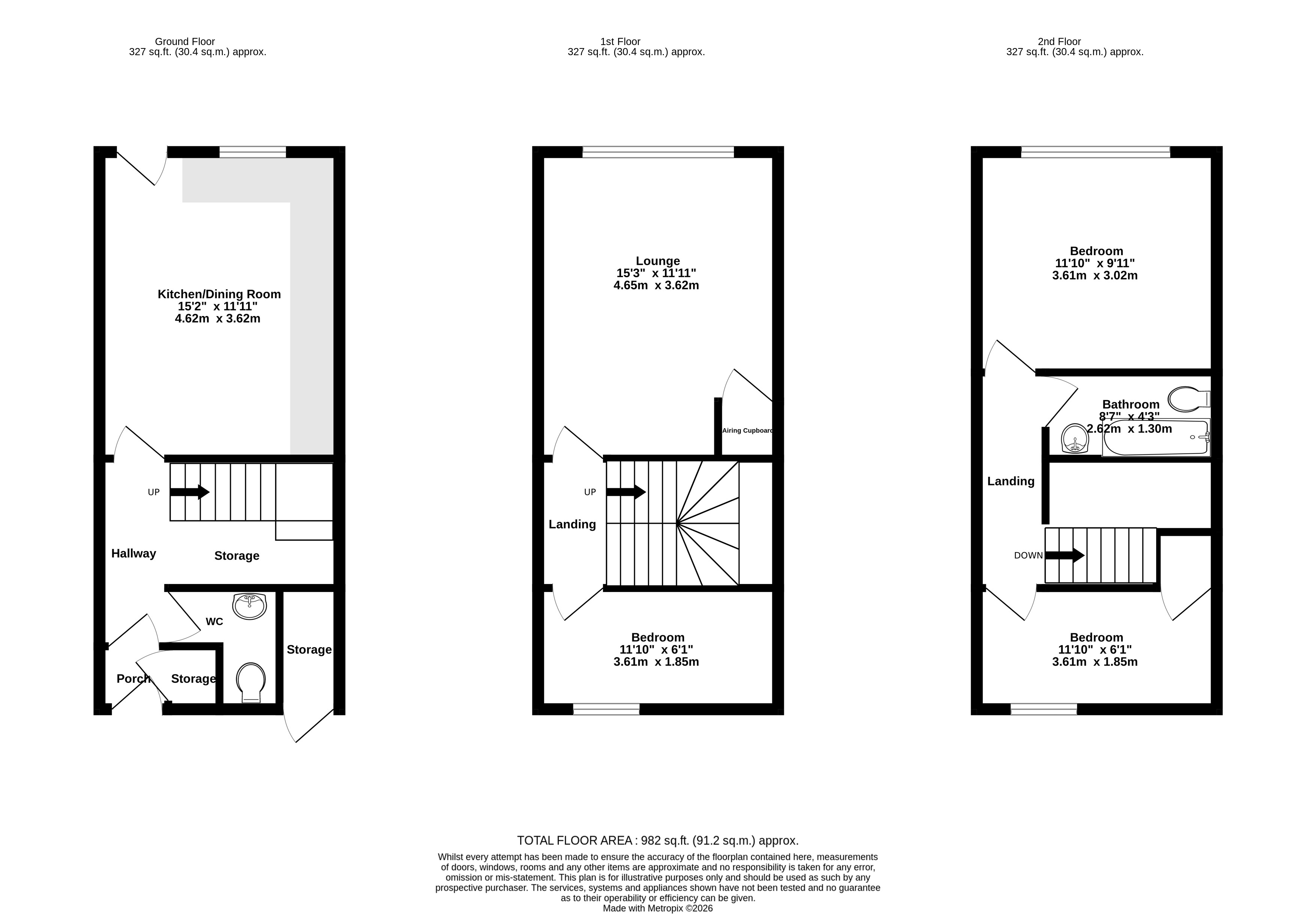 Coxwell Gardens, Birmingham floorplan
