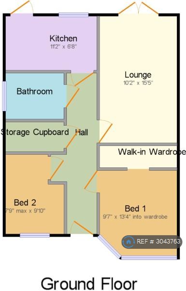 Davids Way, Ilford floorplan