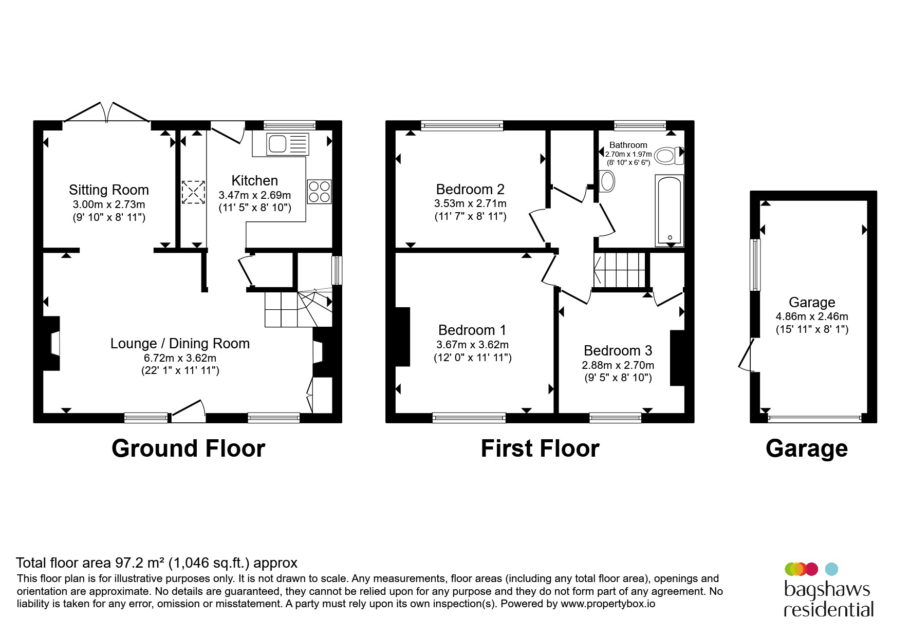 17, Westhill, Uttoxeter floorplan
