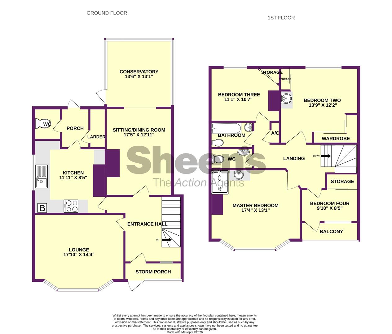 Ven-Ture, Princes Esplanade, Walton-on-the-Naze floorplan