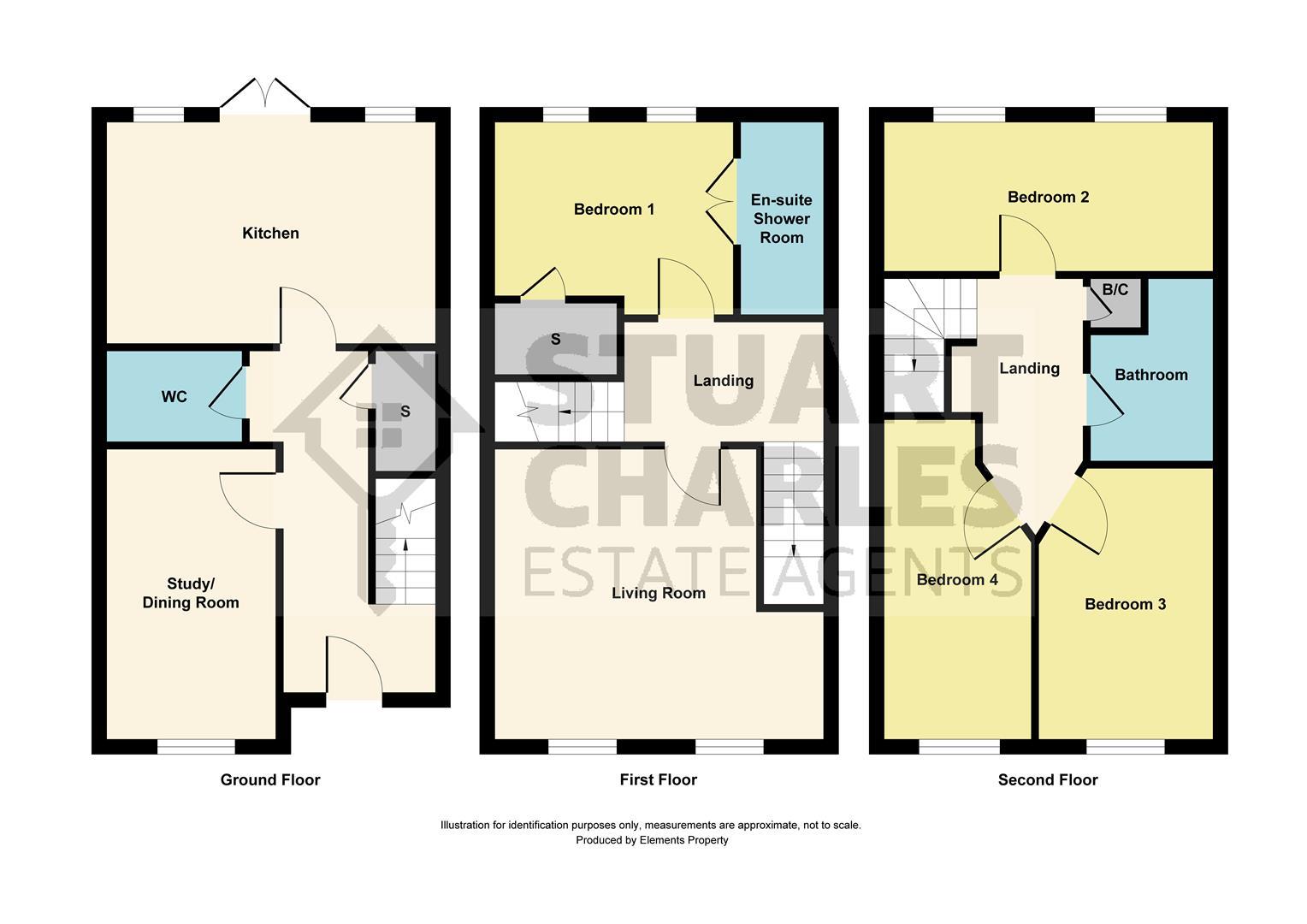 86, Conyger Close, Corby floorplan