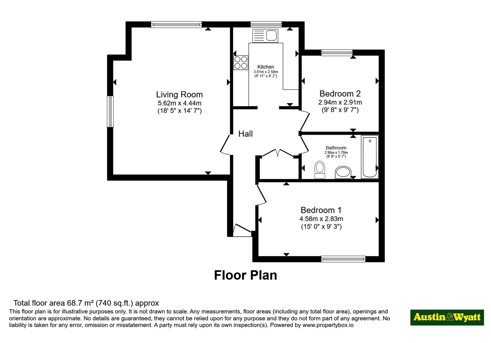 4, Furlong Mews, Hampshire floorplan