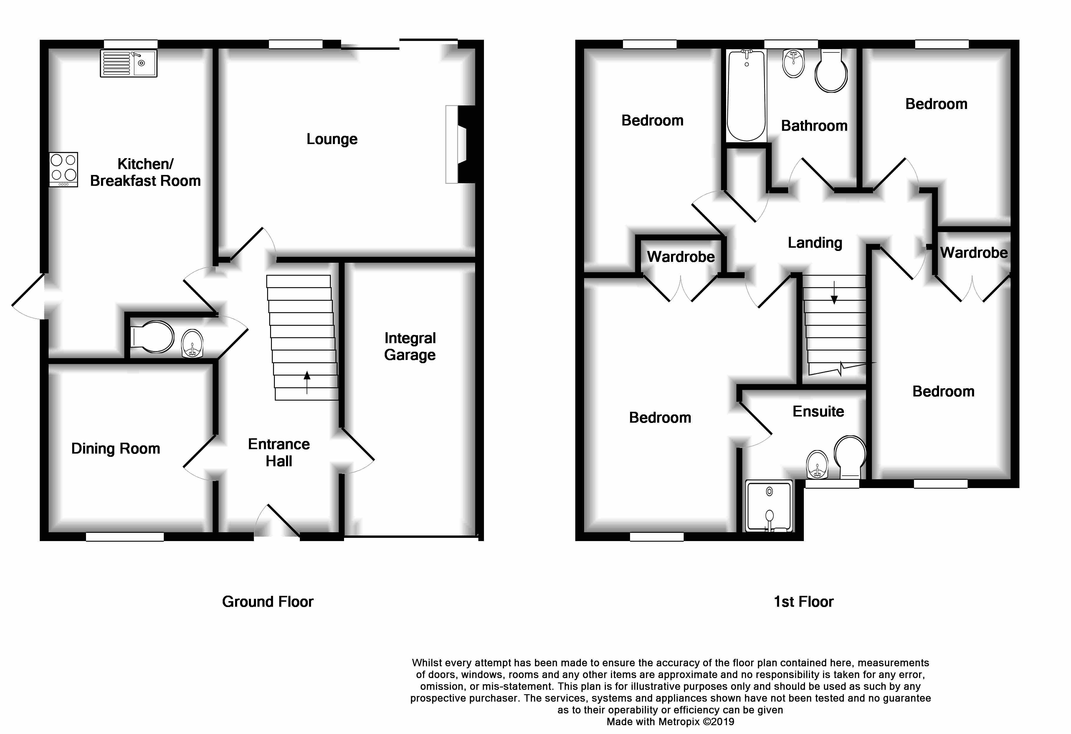 4 Bedrooms Detached house for sale in Horley, Surrey RH6