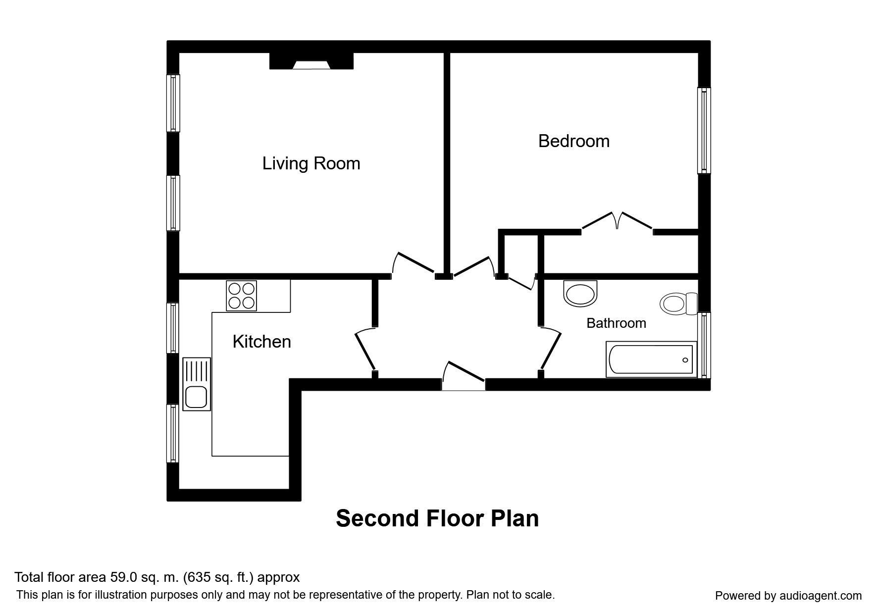 1 Bedrooms Flat for sale in Cyprus Road, Faversham ME13