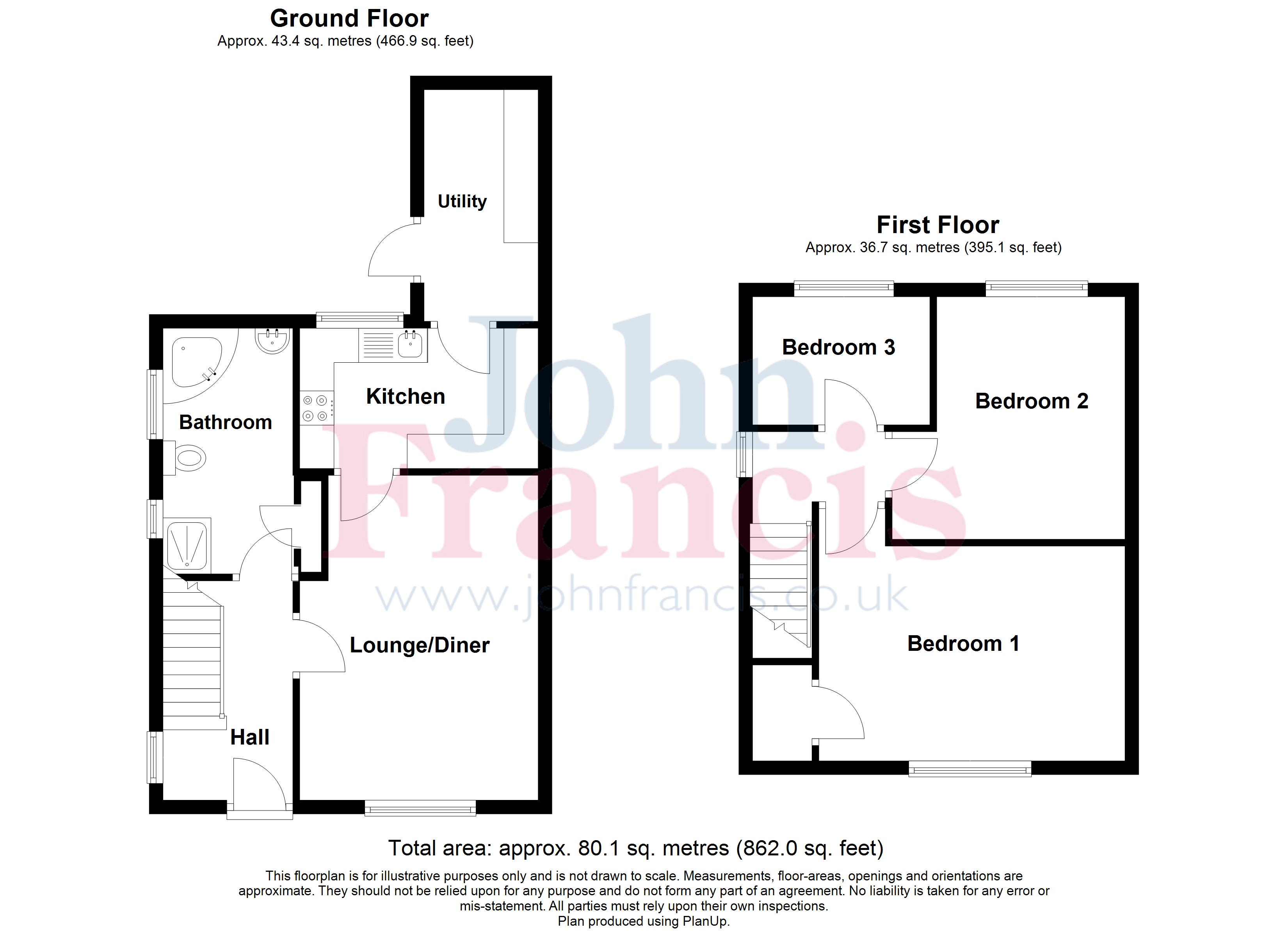 19, Glanhafan, Haverfordwest floorplan
