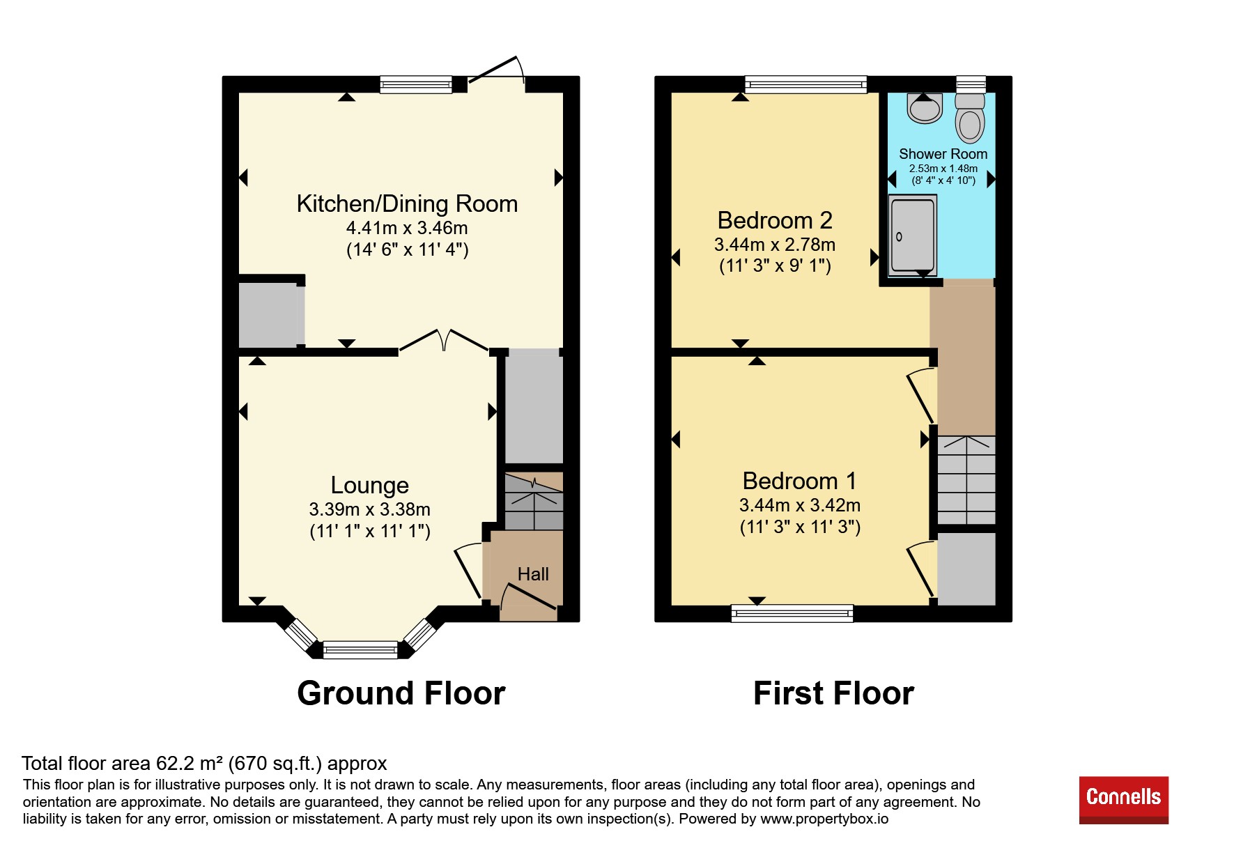 2, Lansdowne Grove, Wigston floorplan