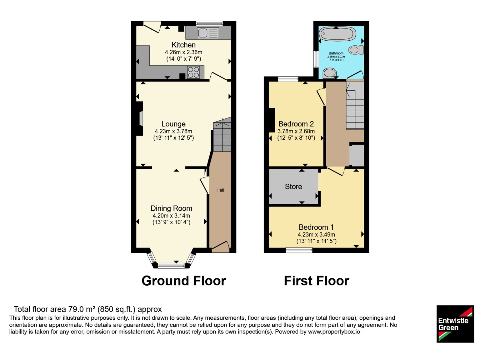 15, Carnarvon Road, Liverpool floorplan