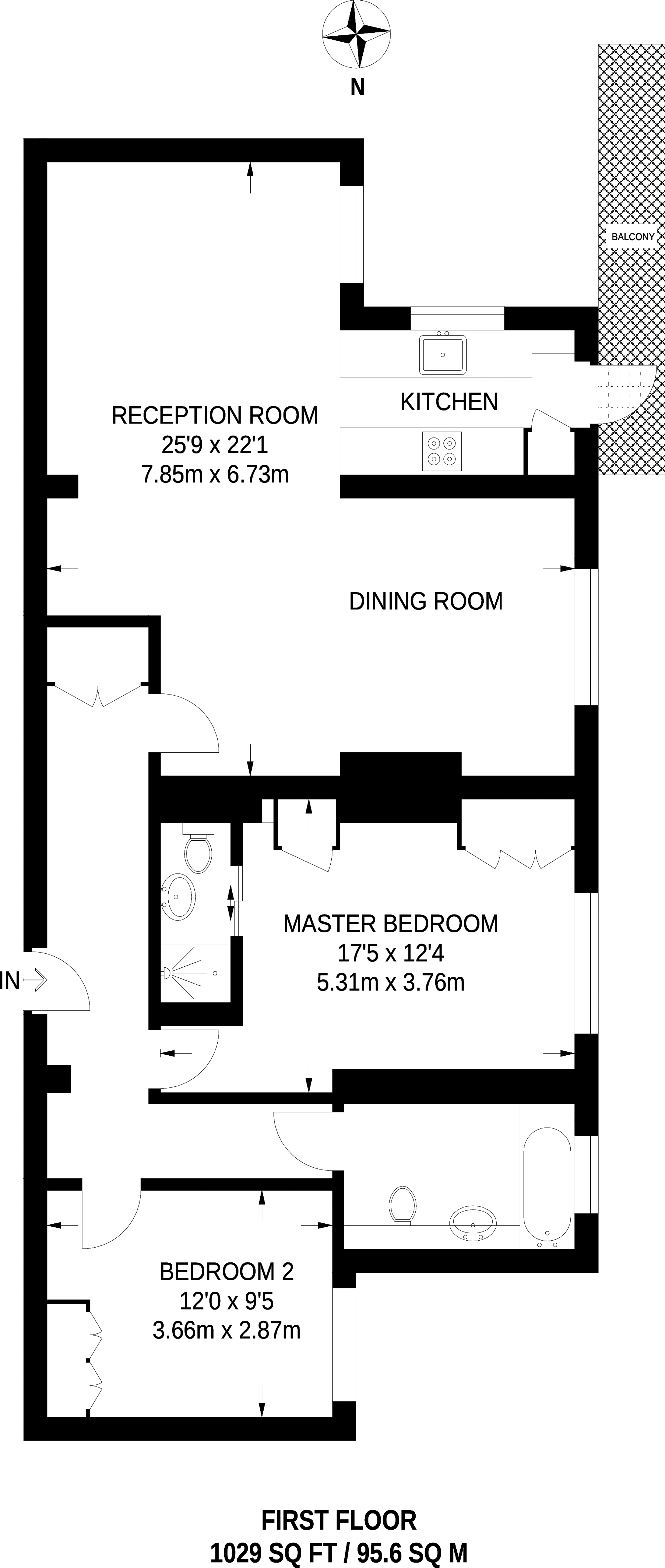 2 Bedrooms Flat to rent in Kew Bridge Court, Kew Bridge W4