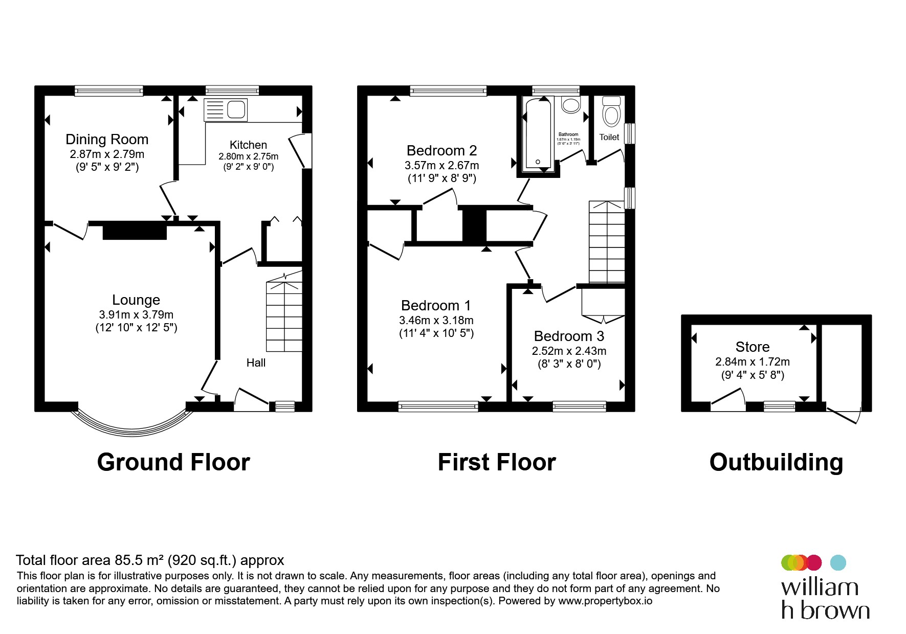 25, Howville Road, Doncaster floorplan