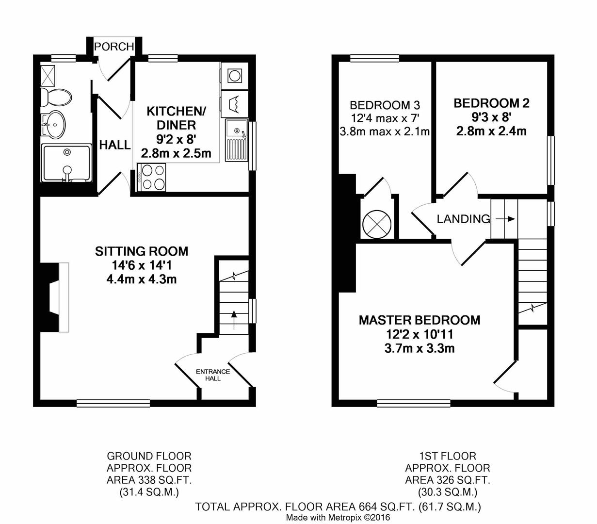 3 Bedrooms End terrace house to rent in North Avenue, Letchworth Garden City SG6