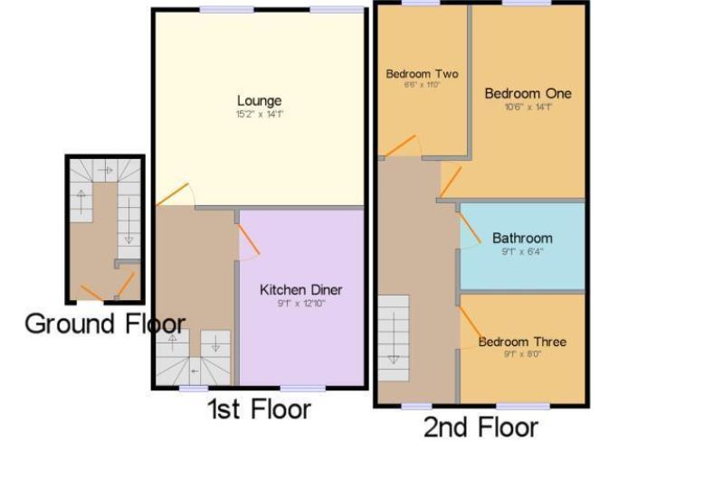 3A, Bemisters Lane, Gosport floorplan