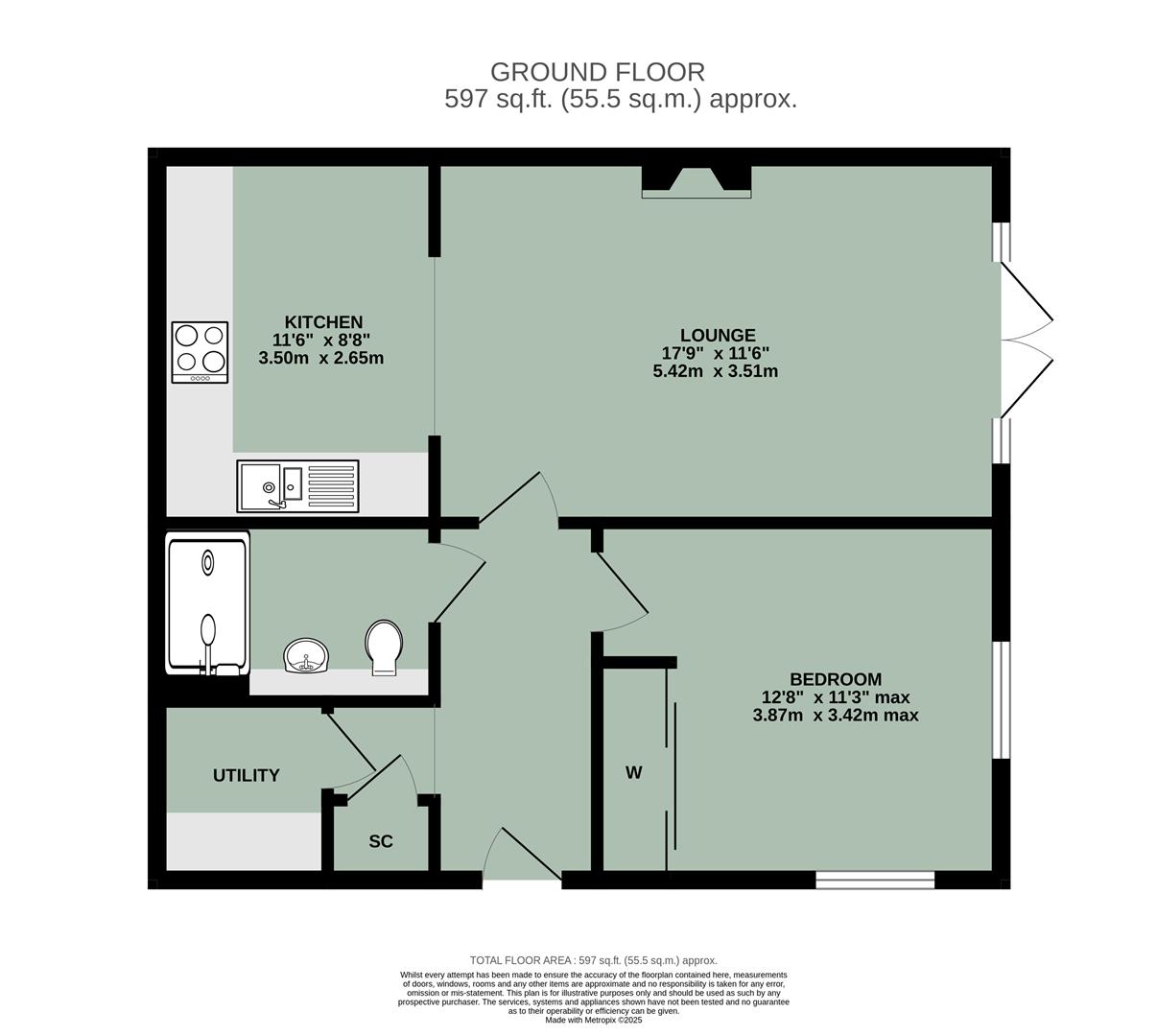 9, Hampdens Way, Watlington floorplan