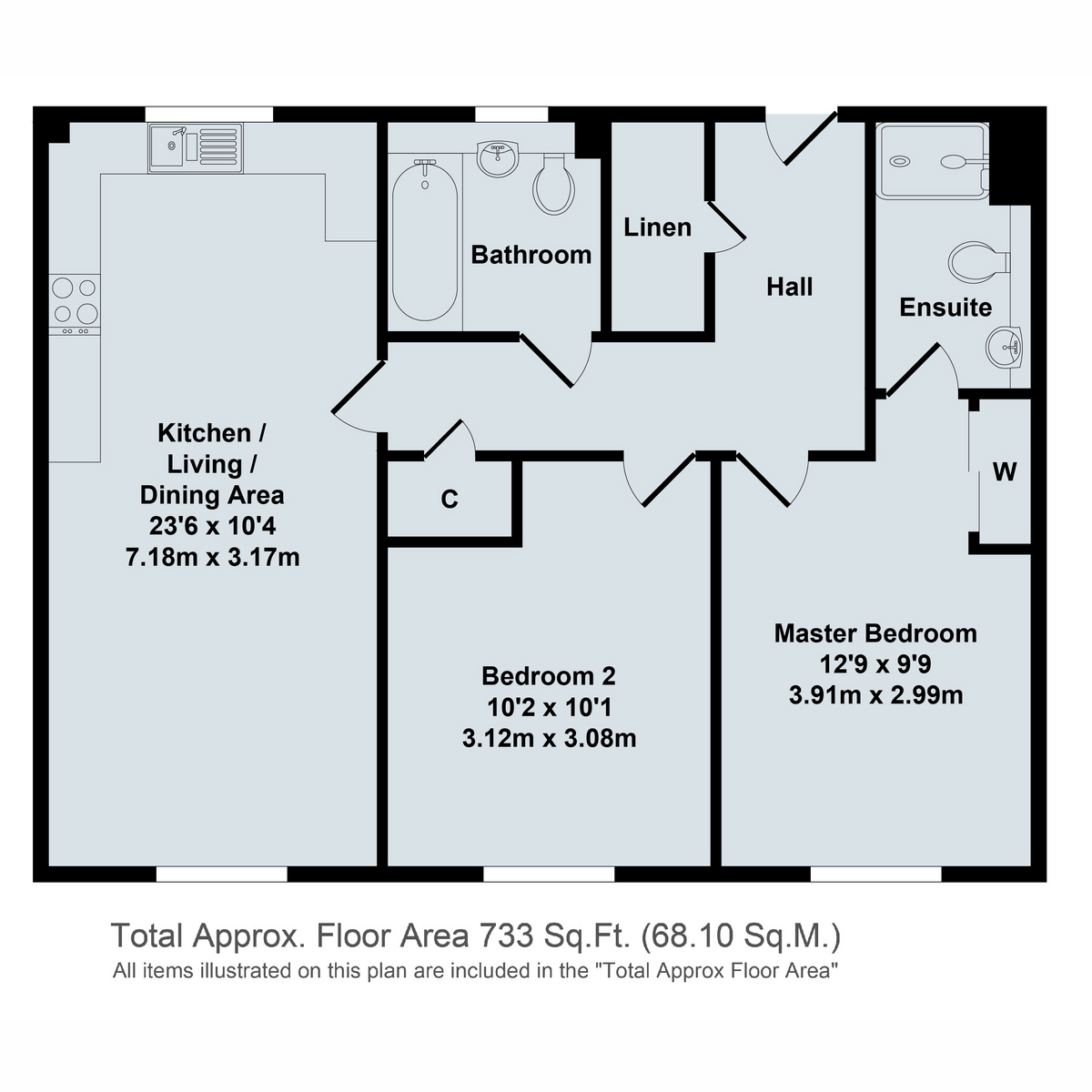 44, Franklin Gardens, Didcot floorplan
