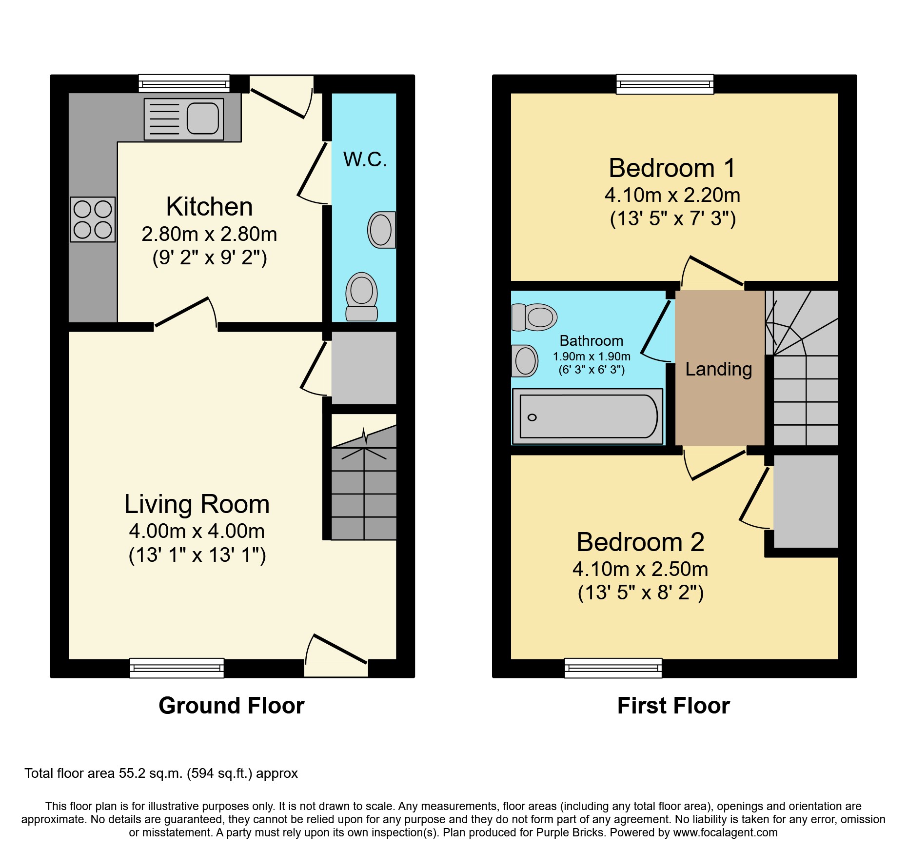Gilbertfield Wynd, Cambuslang G72, 2 bedroom terraced house for sale