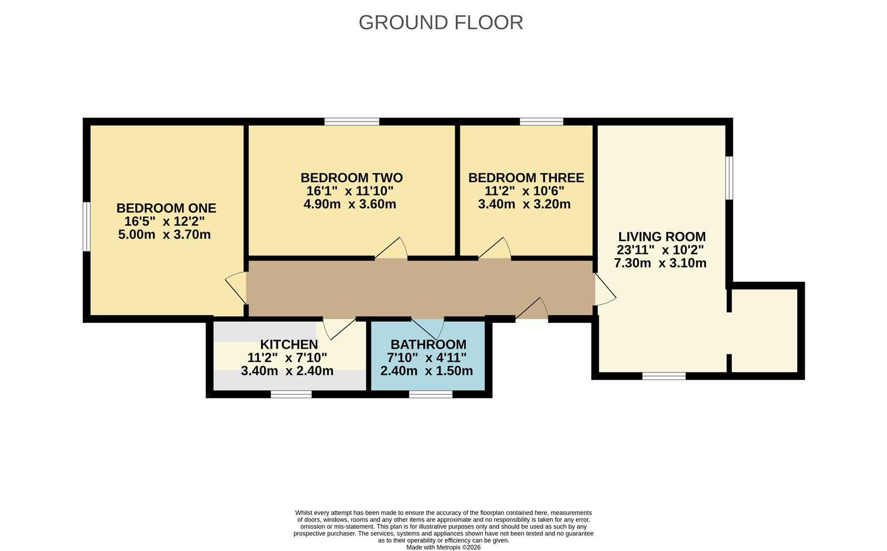 28B, Arlington Road, Eastbourne floorplan