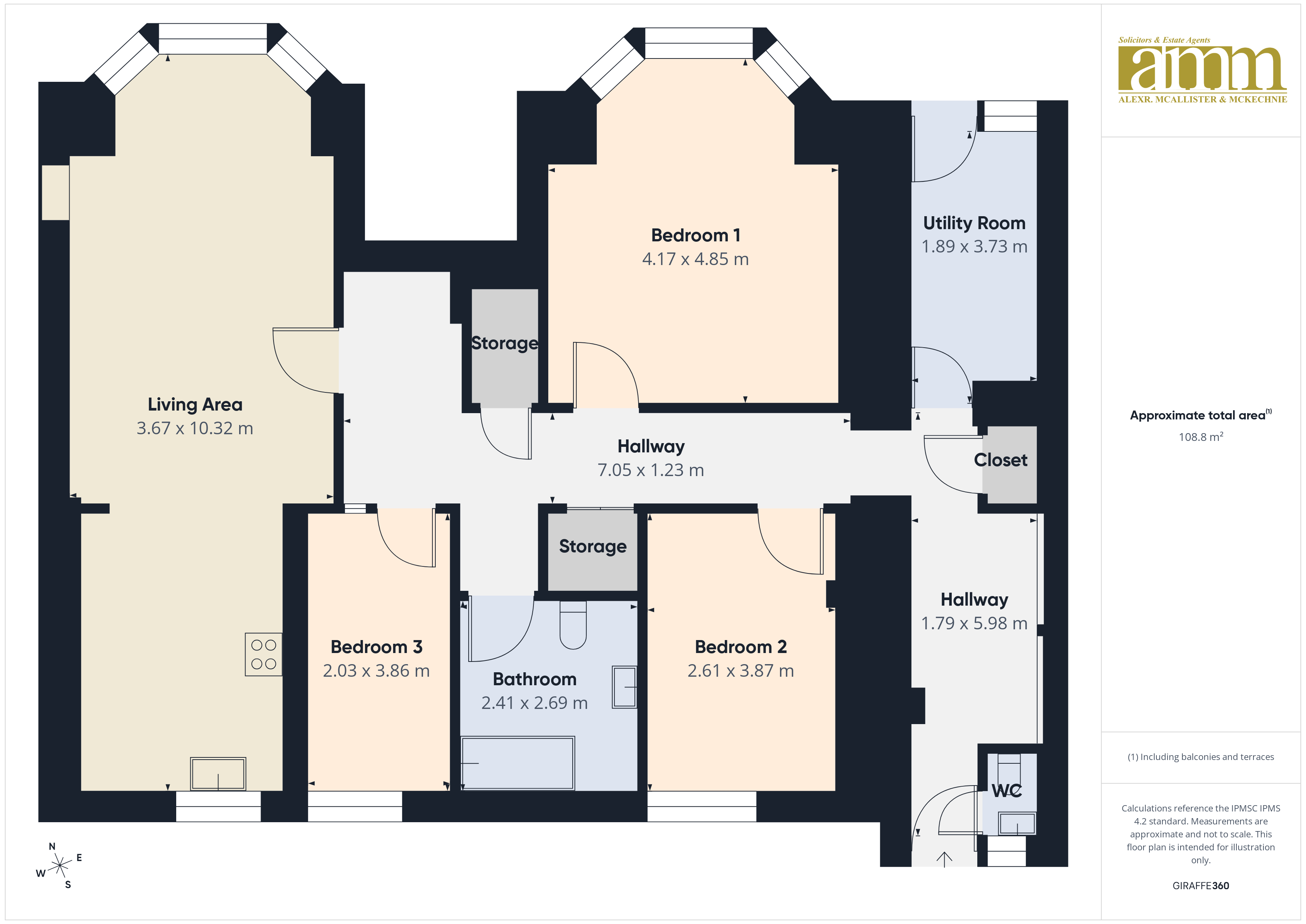 10B, Oakshaw Street East, Paisley floorplan