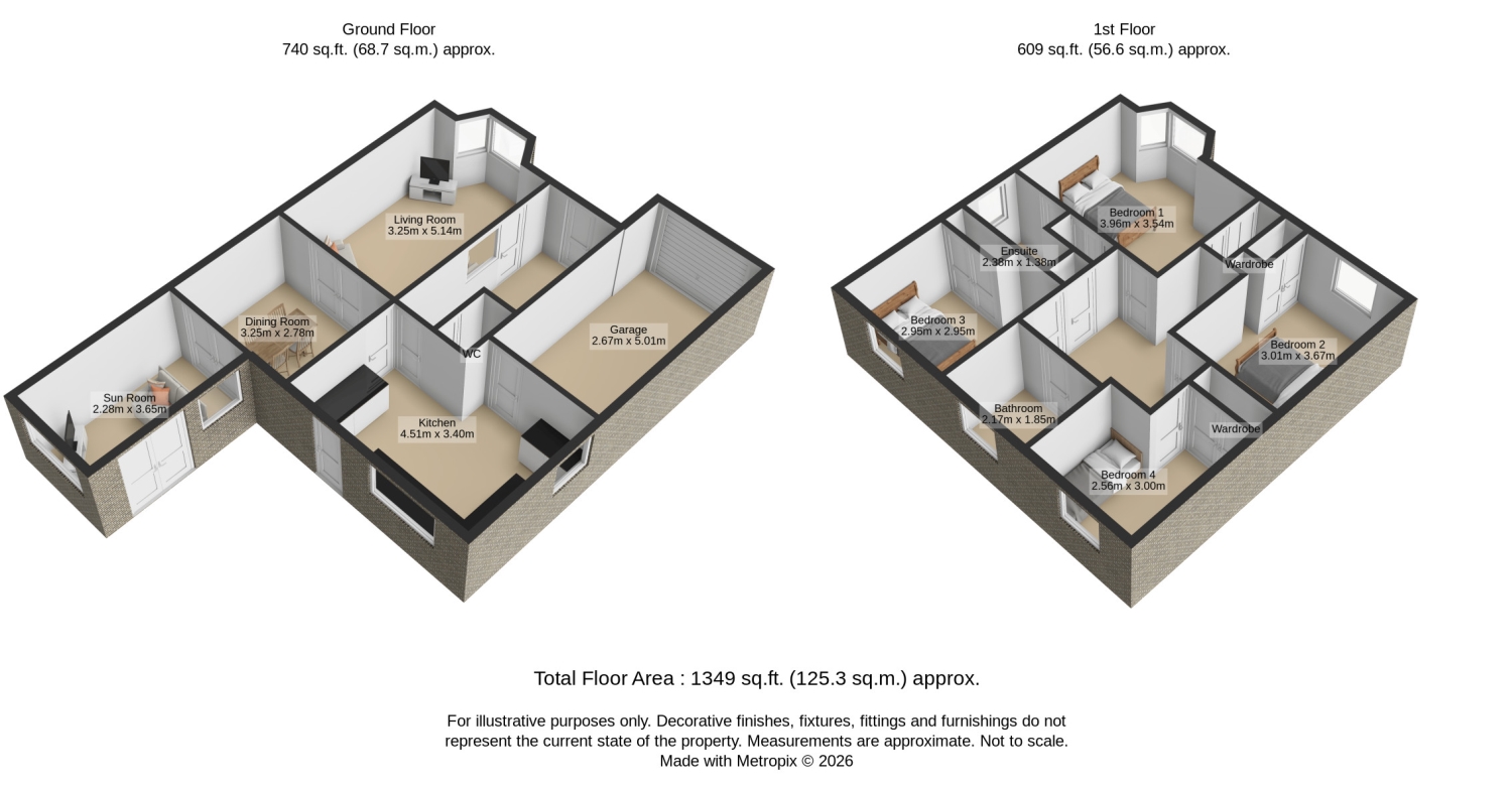 33, Green Row, Leeds floorplan