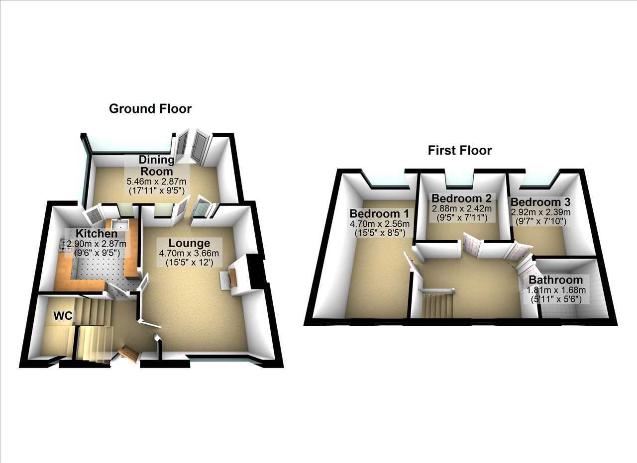 Clairmont Road, Lexden, Colchester CO3, 3 bedroom terraced house for