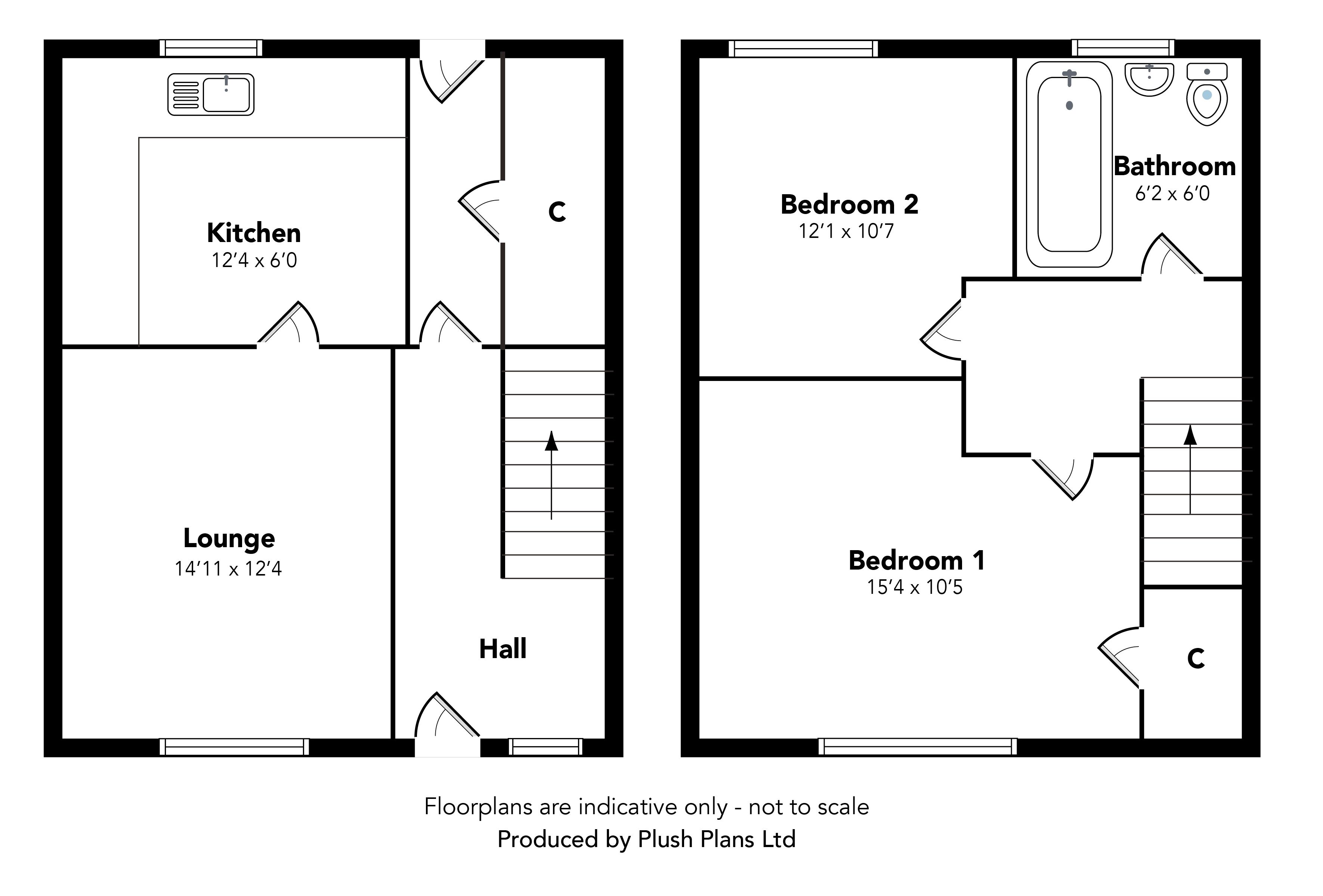 2 Bedrooms Terraced house for sale in 7 Glenbrittle Drive, Paisley PA2