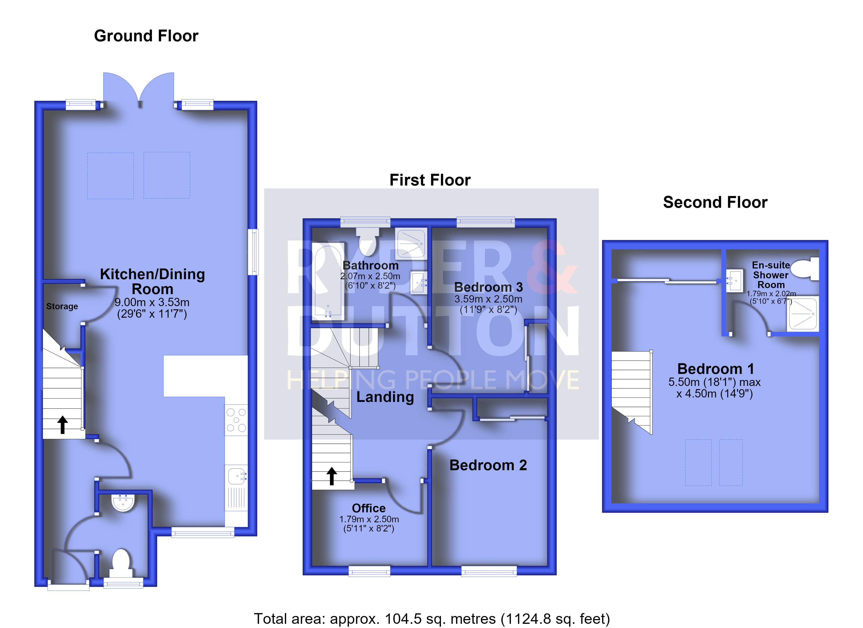 63, Matthew Fold Way, Oldham floorplan