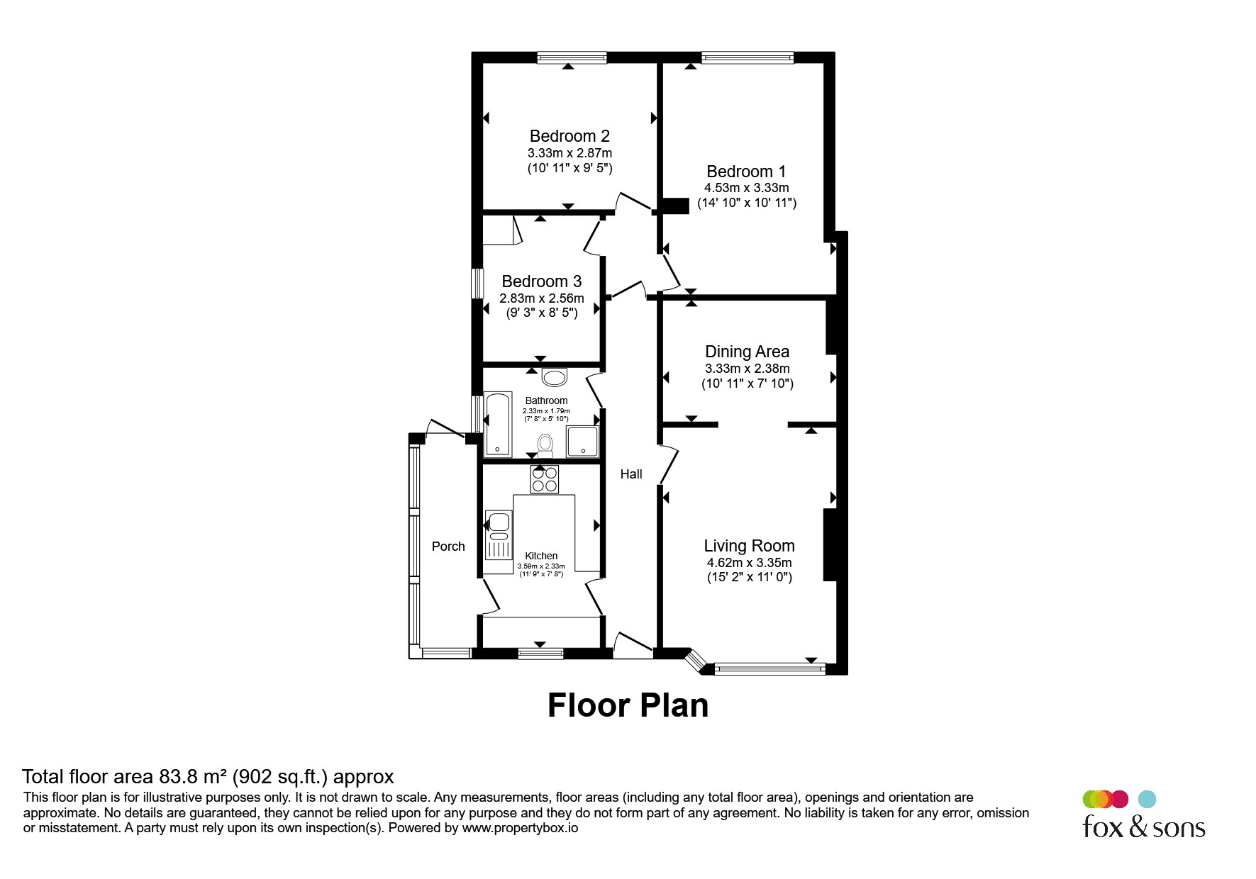 29, Conqueror Road, St. Leonards-On-Sea floorplan