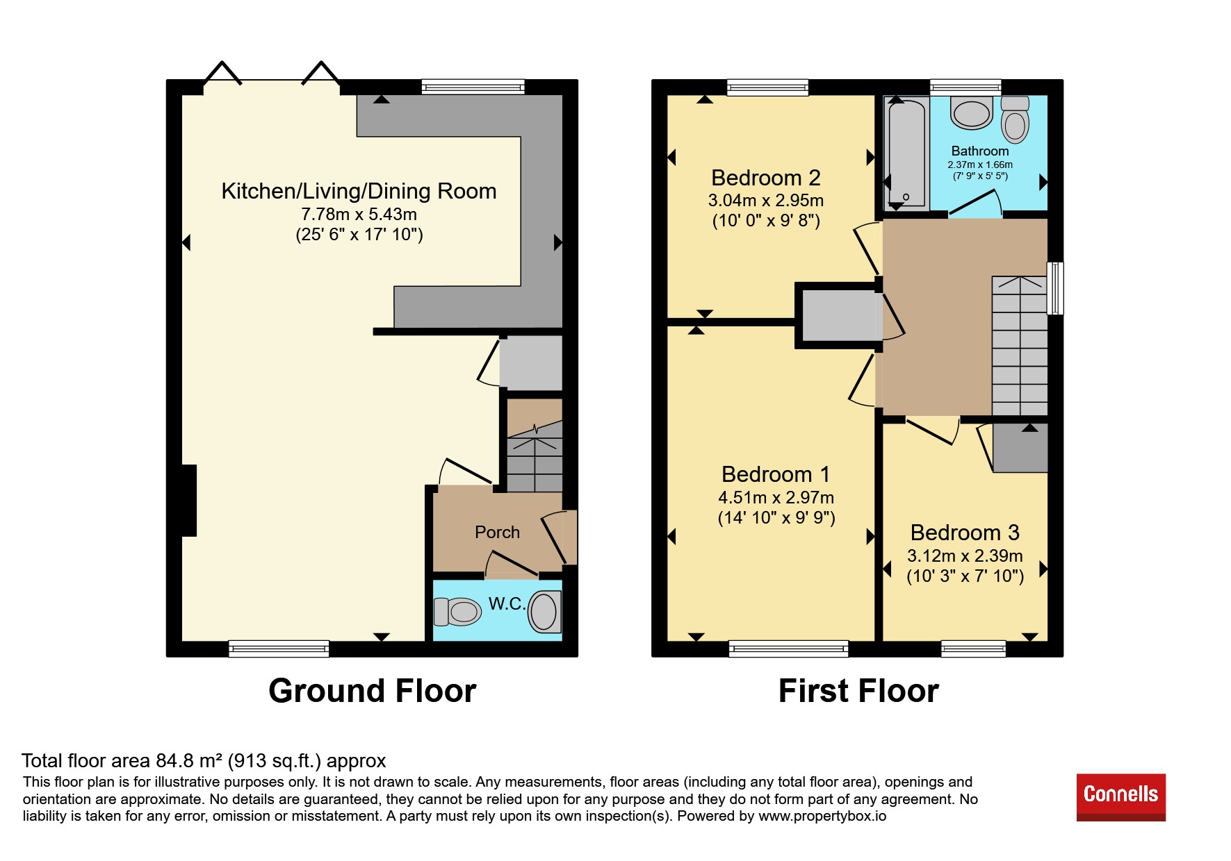 28, Merlin Way, Bristol floorplan