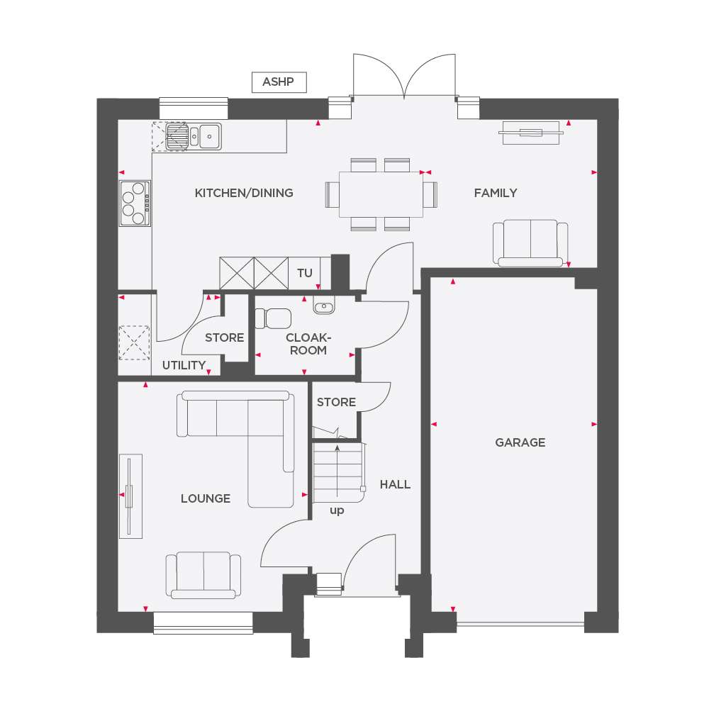 425, Bartle Lane, Lower Bartle floorplan