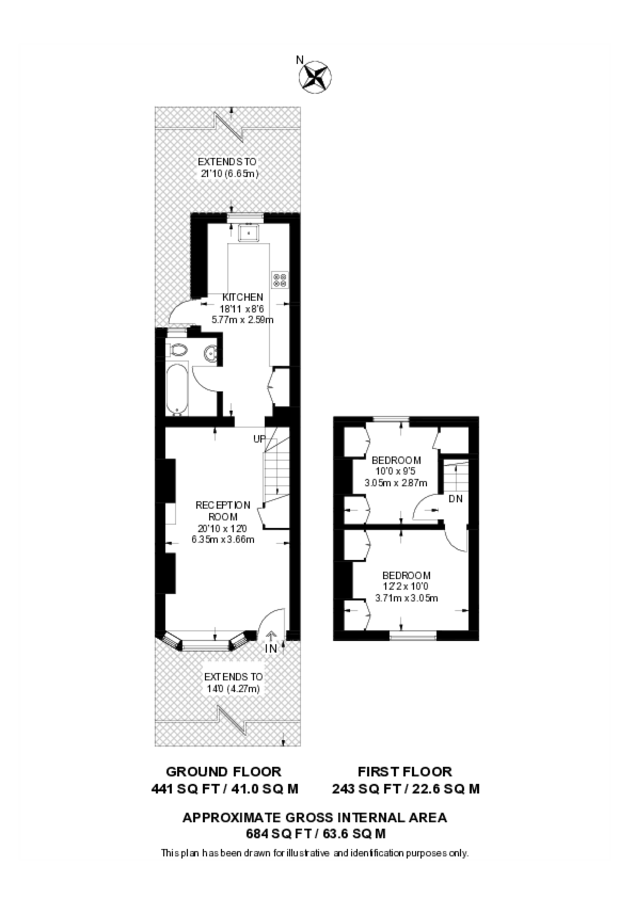Mile End Place, Tower Hamlets floorplan