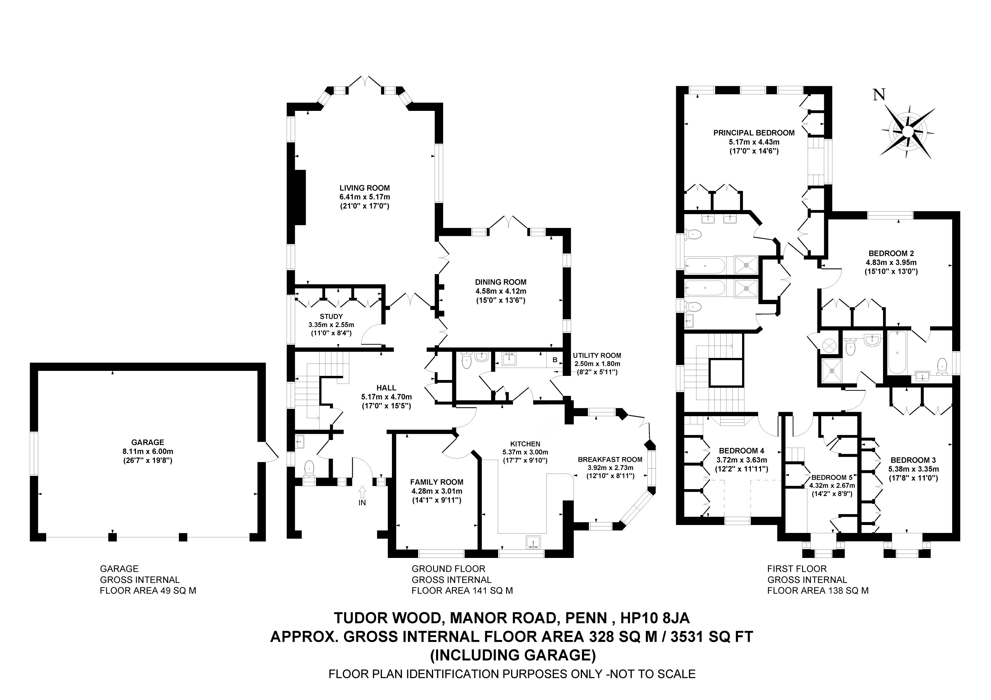 Tudor Wood,, Manor Road, Penn floorplan