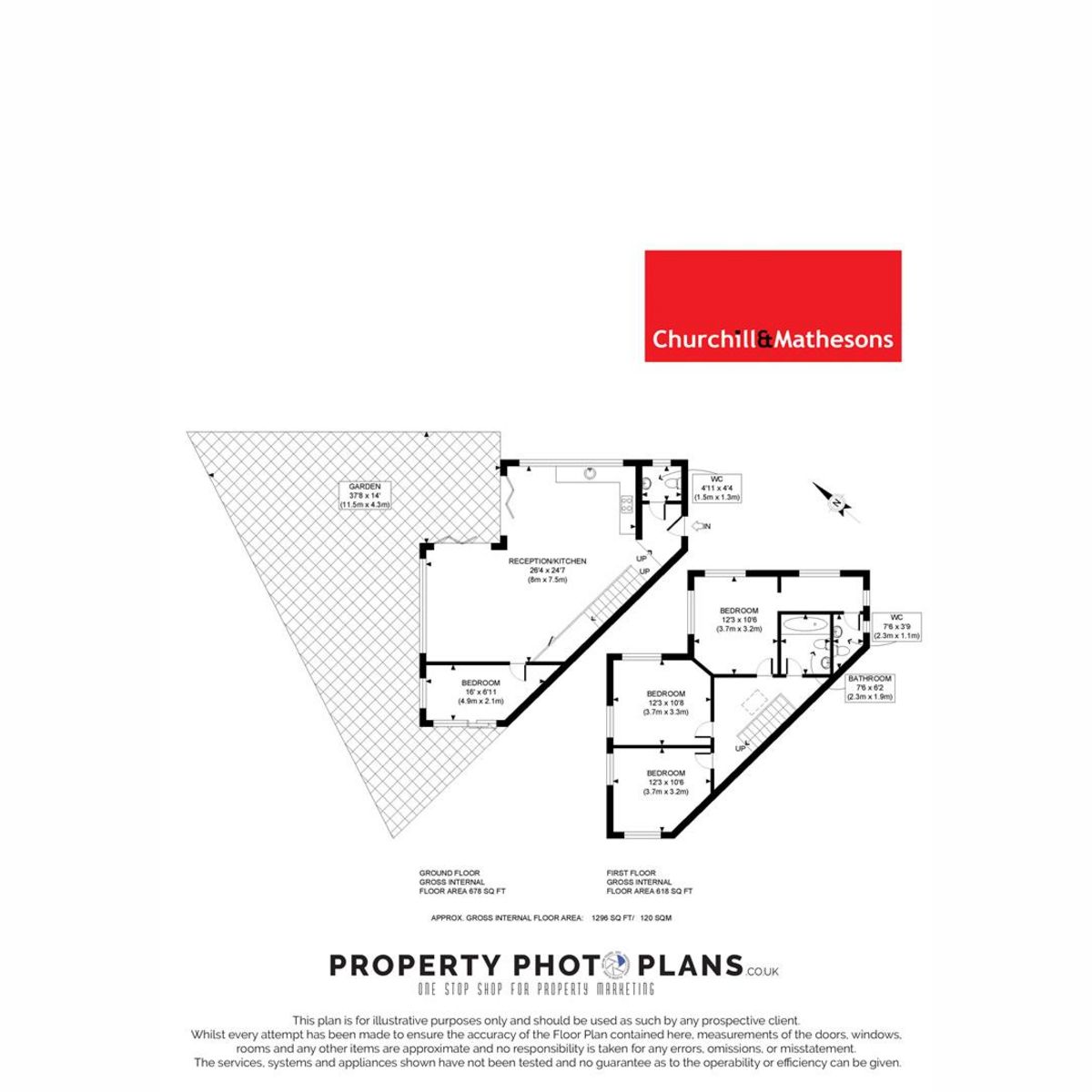 49b, Connaught Road, London floorplan