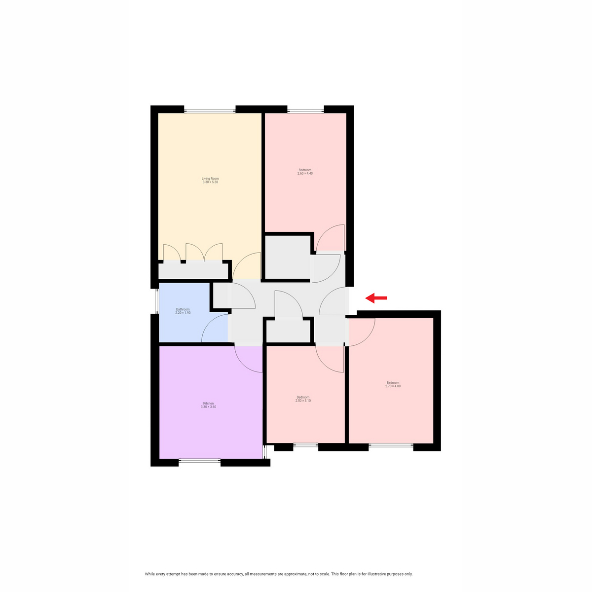 101, Smithyends, Glasgow floorplan