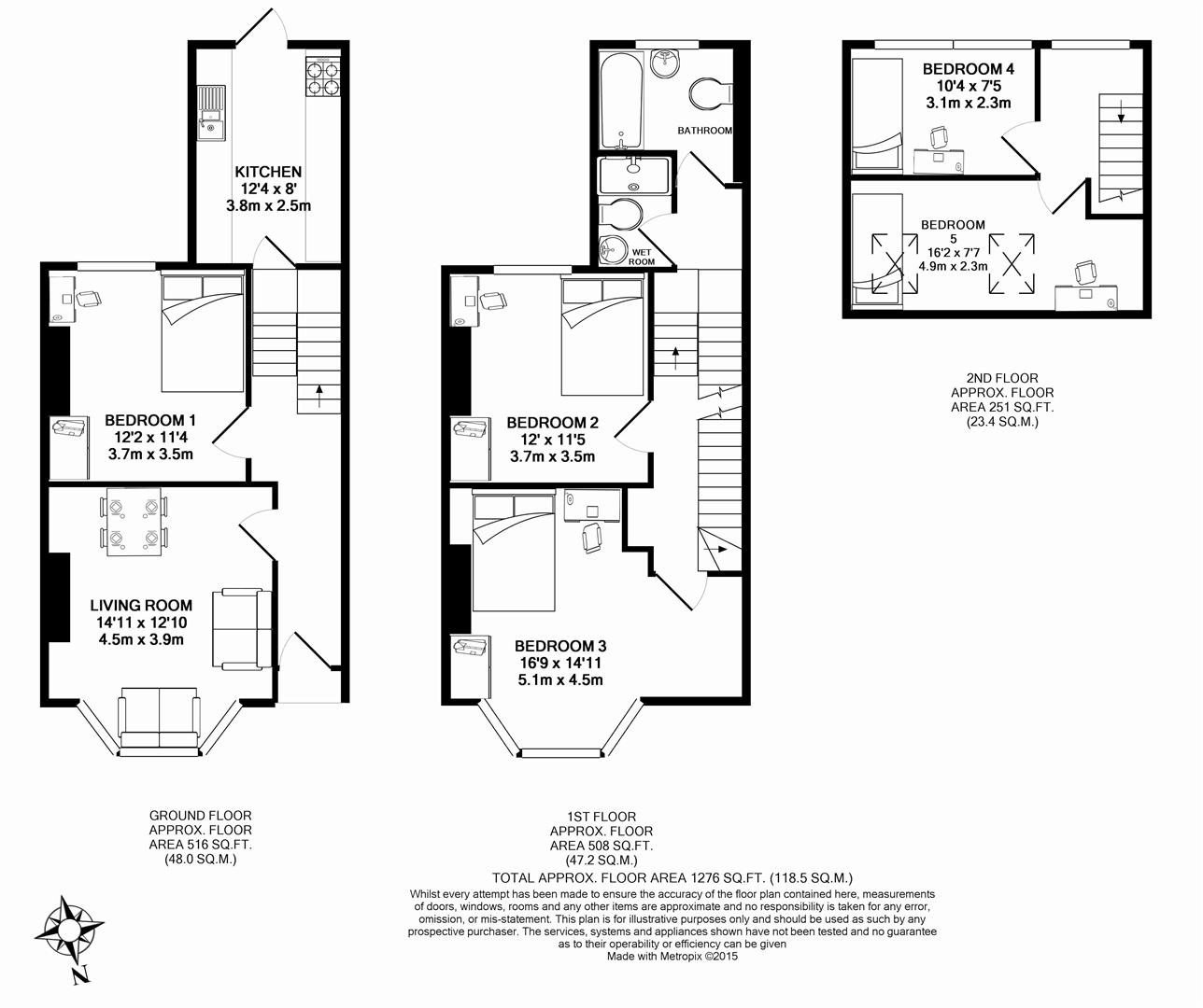 Cowley Road, Oxford floorplan