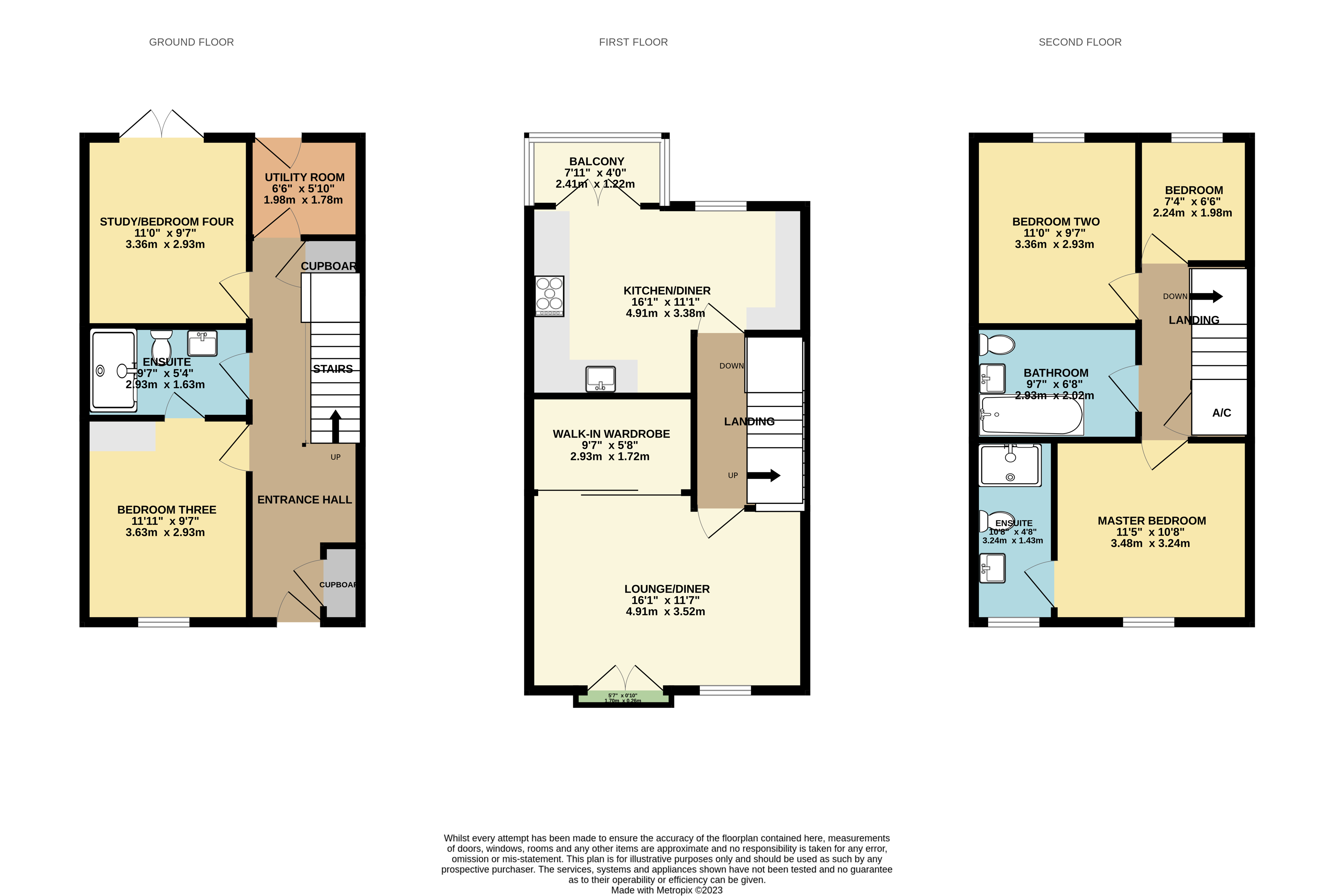 Pond Close, Newark floorplan