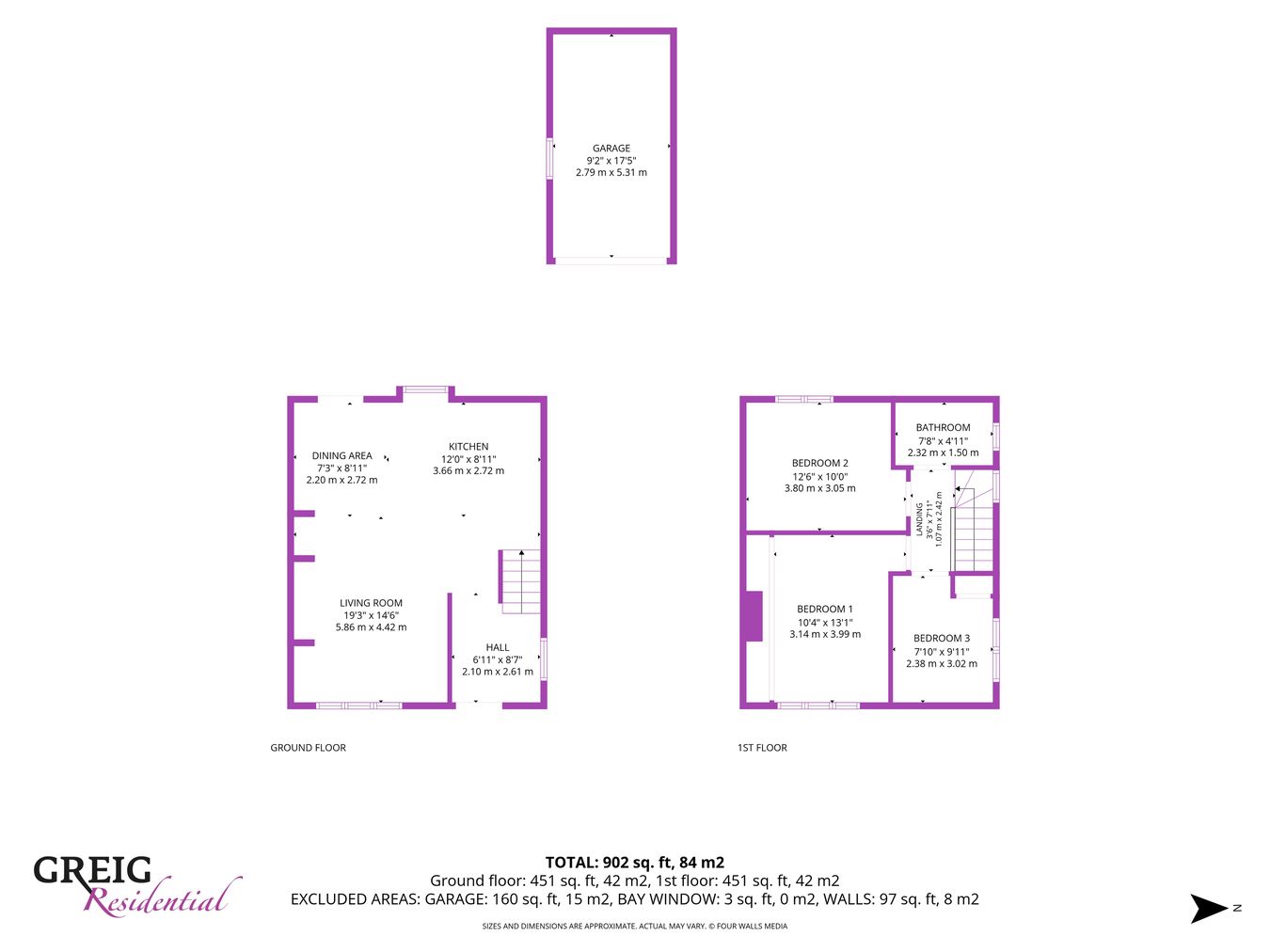 11, Esk Road, Kilmarnock floorplan
