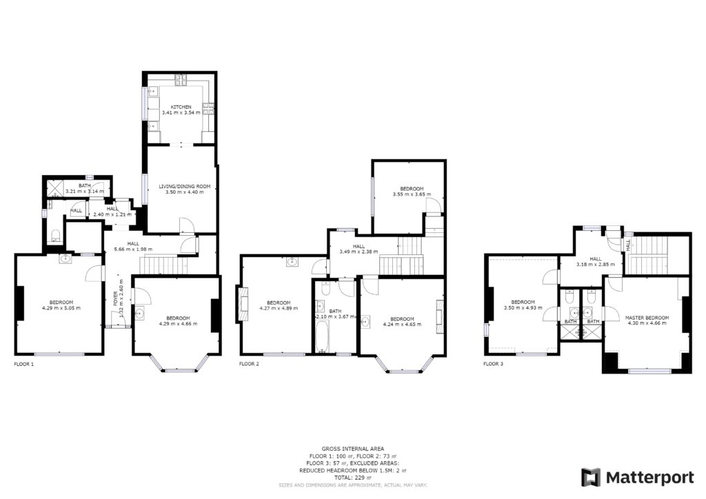 1, Albert Road, Leicester floorplan