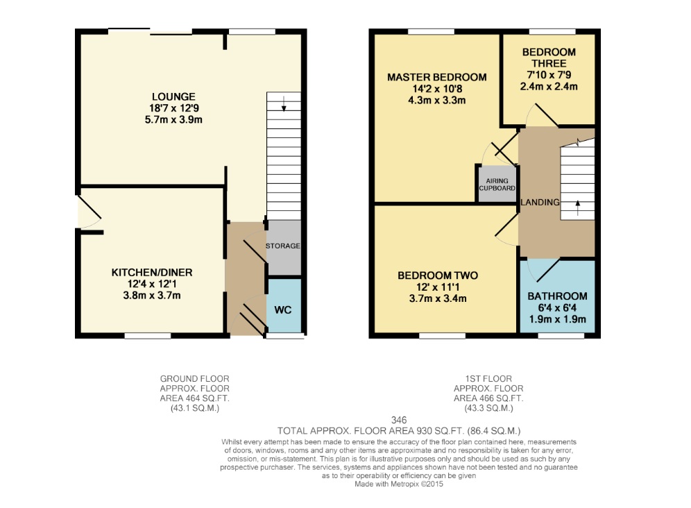 70, Lodge Hall, Essex floorplan