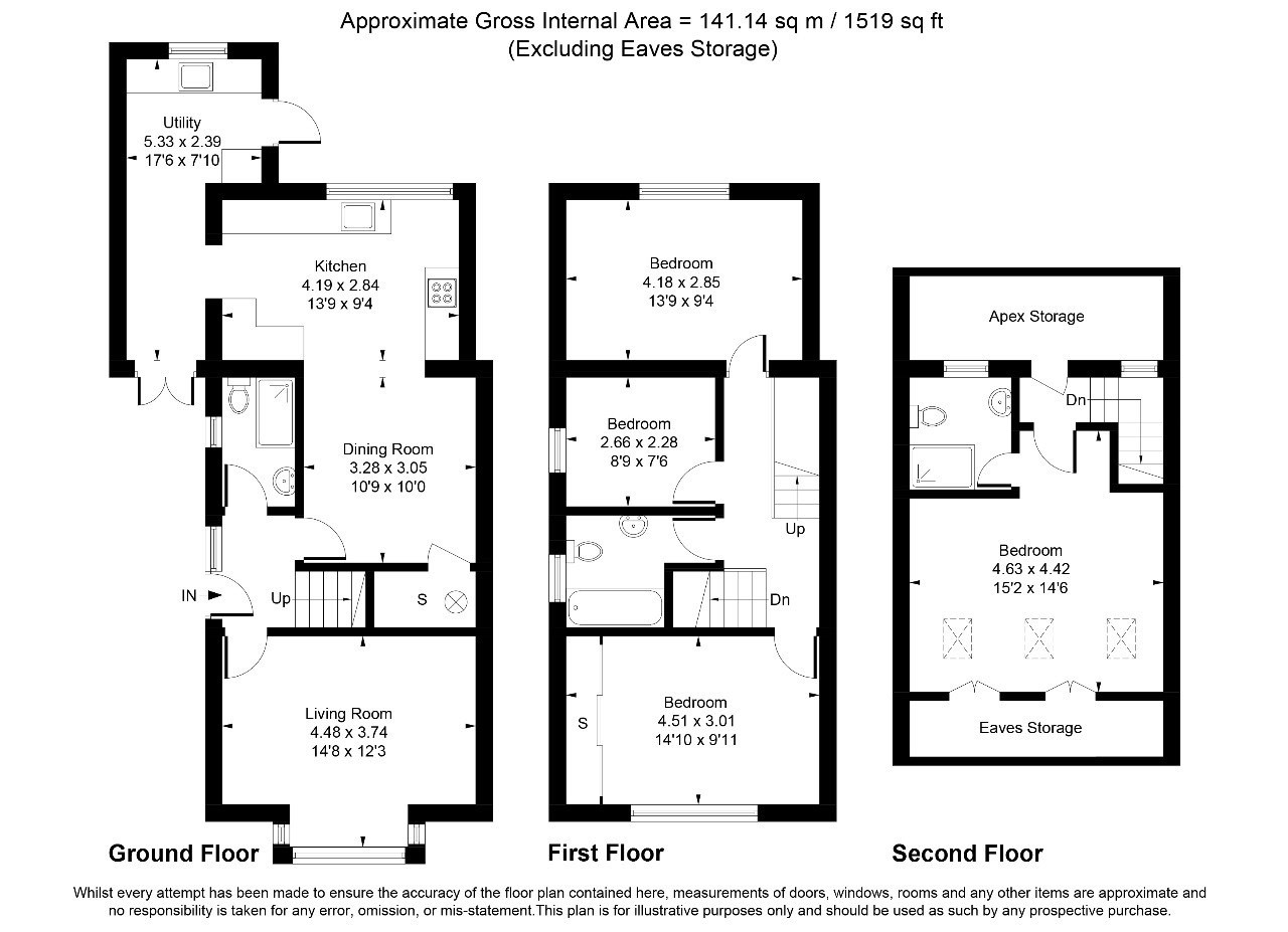 Burgoyne Road, Sunbury-on-Thames floorplan